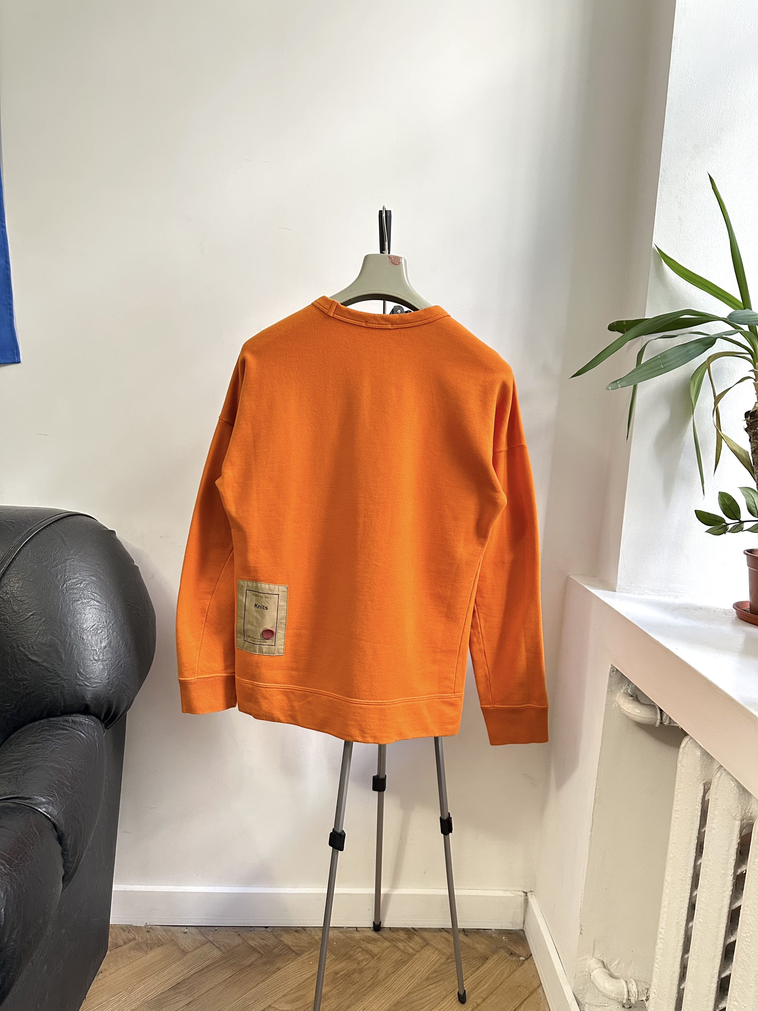Ten C Ten C Orange Sweatshirt Men's Medium Made In Italy Size US M / EU 48-50 / 2 - 1 Thumbnail