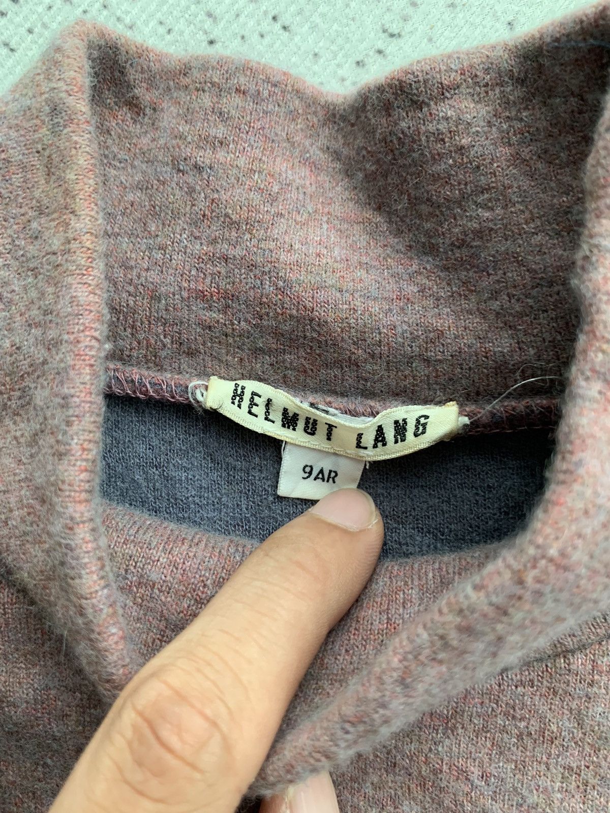 Helmut Lang 90’s Helmut Lang Knit Mini Dress Size XS / US 0-2 / IT 36-38 - 3 Thumbnail