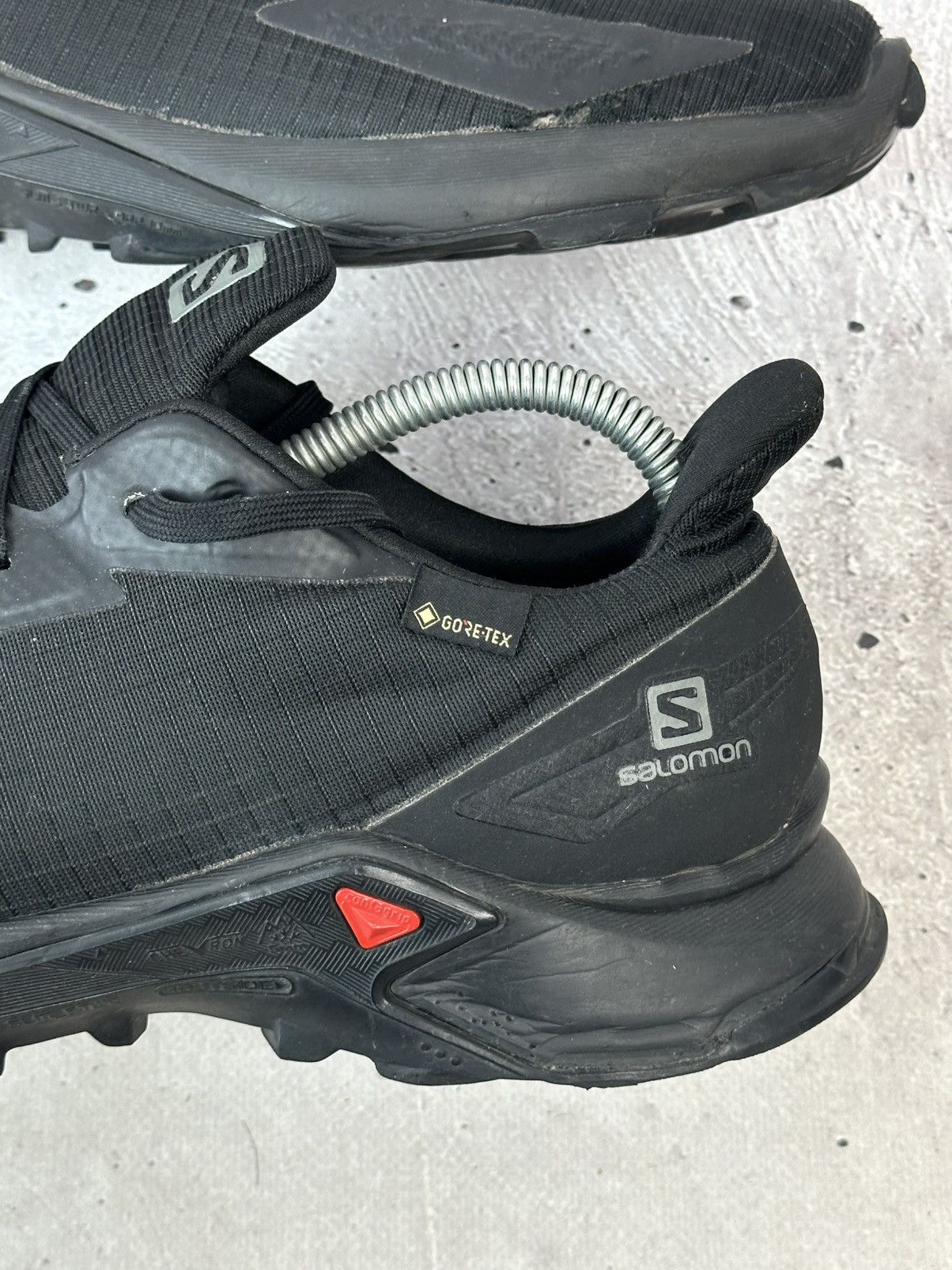 Salomon Salomon Gore-Tex Alphacross 3 Gtx Black Men’s Outdoor Boots Size US 9 / EU 42 - 5 Thumbnail