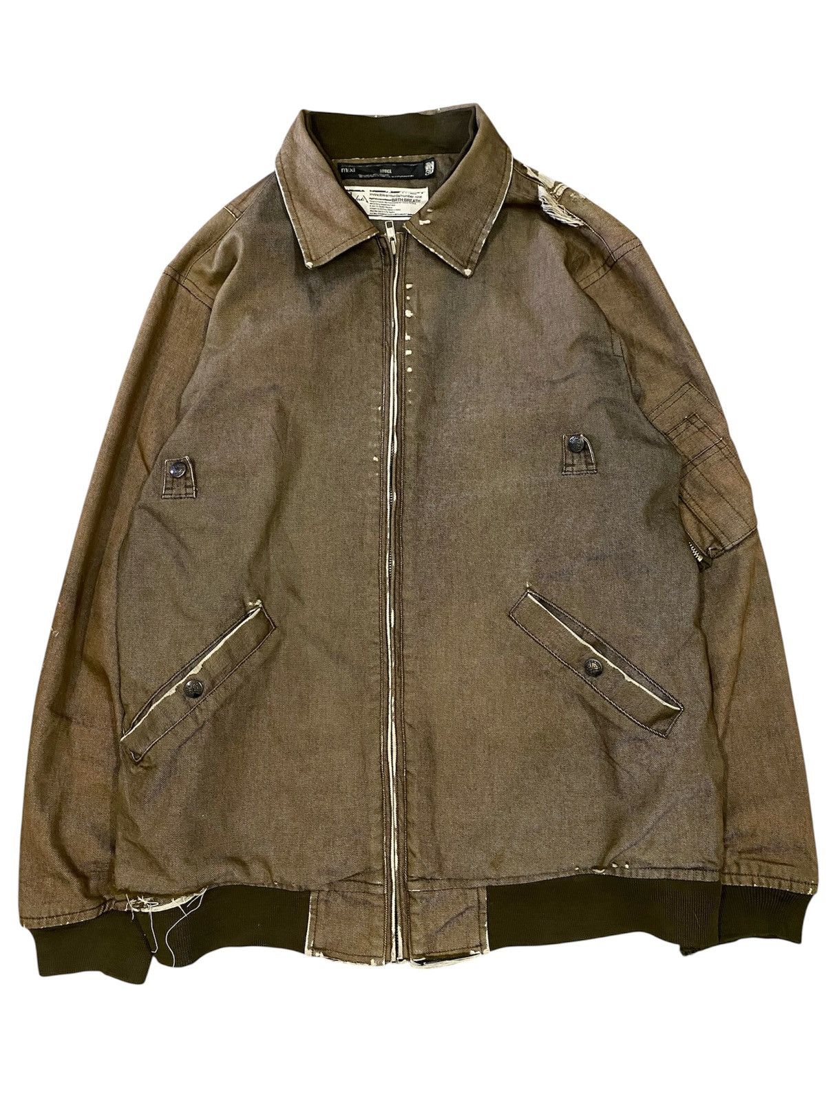 Number (N)ine Vtg Invinciblearmurda Number Nine Distressed Jacket Size US M / EU 48-50 / 2 - 1 Thumbnail