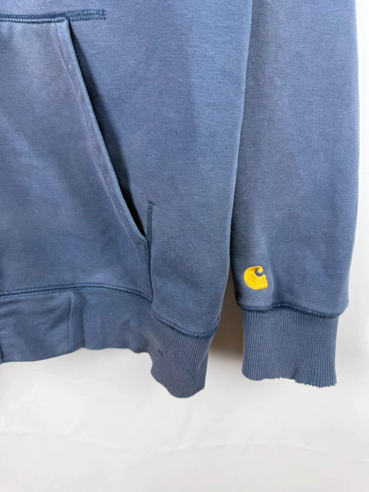 Carhartt Wip Carhartt Chase Zip Hoodie Destroyed Sun Faded size L Size US L / EU 52-54 / 3 - 6 Thumbnail