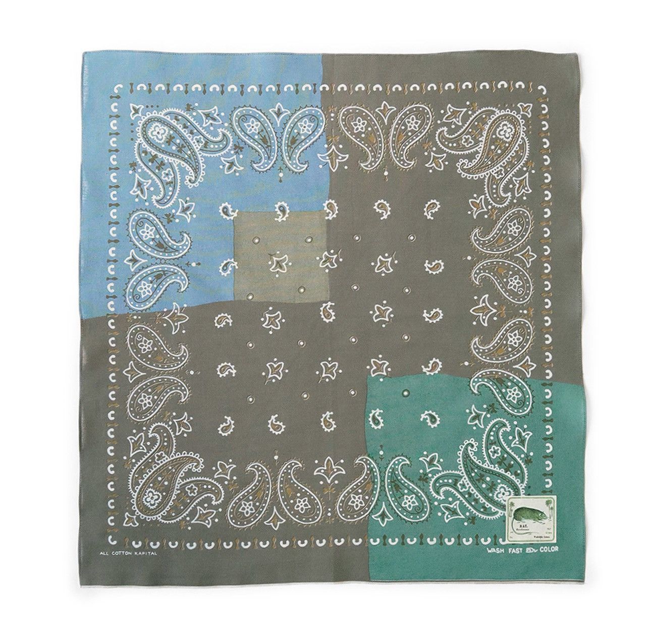 Pre-owned Kapital X Kapital Kountry Kapital Paisley Patchwork Bandana