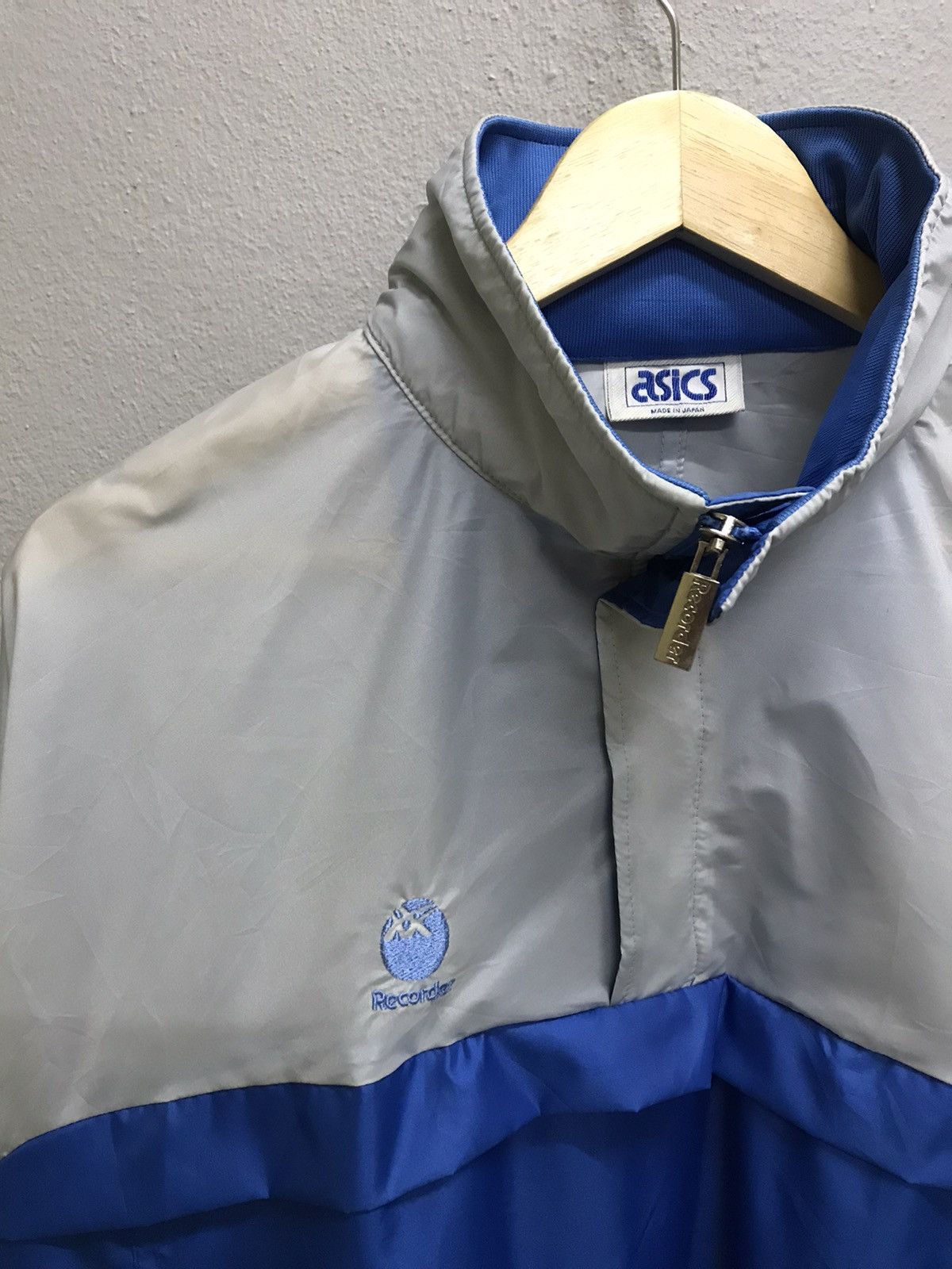Asics VINTAGE 90s ASICS RECORDER X Y.YUSHIMURA WINDBREAKER JACKET Size US M / EU 48-50 / 2 - 5 Thumbnail