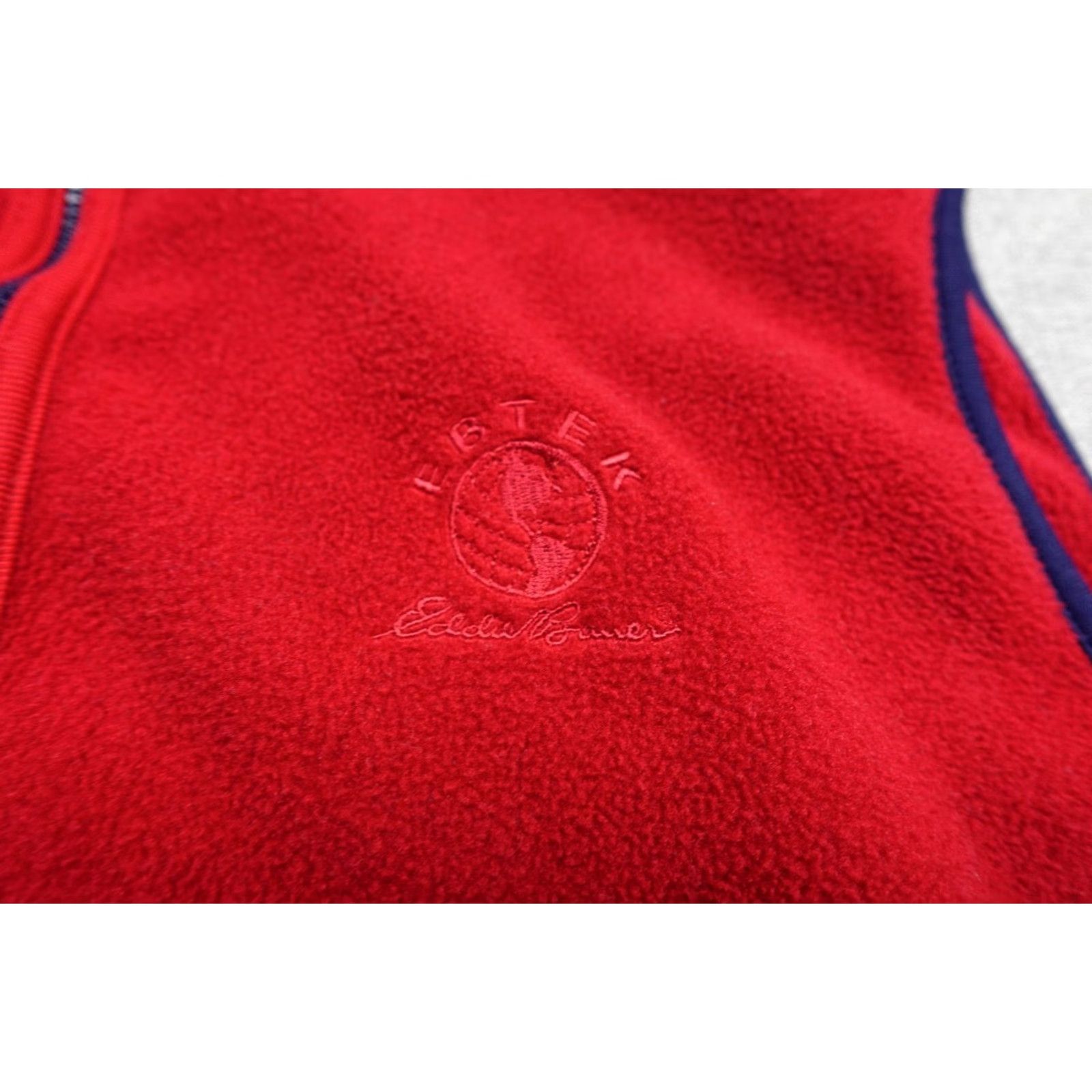 Eddie Bauer Eddie Bauer Vest Mens 2XL Red Fleece Hiking Gorpcore EBTEK Loose Fit Mid-Length 2XL Mens Vest Red Fleece Hiking 90s Ebtech style overcoat? Size US XXL / EU 58 / 5 - 3 Thumbnail