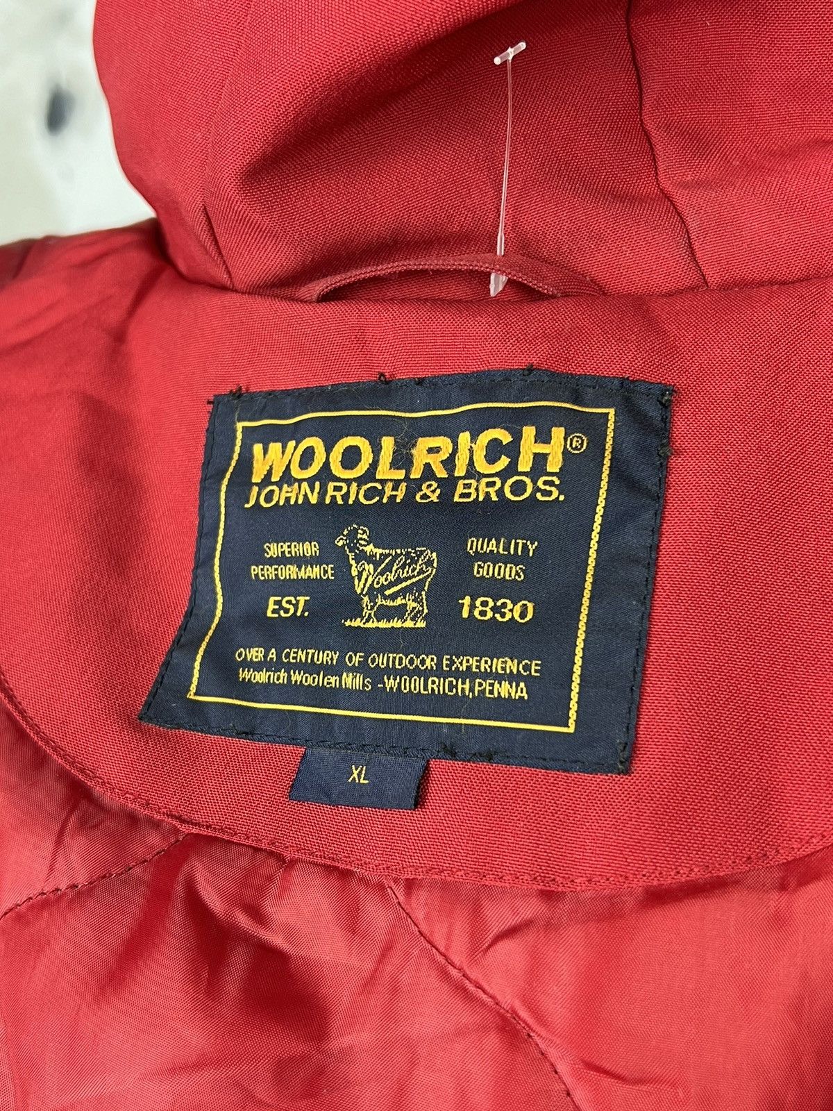 Woolrich Woolen Mills Vintage Woolrich Arctic Red Bomber Jacket Size L - XL Size XL / US 12-14 / IT 48-50 - 5 Thumbnail
