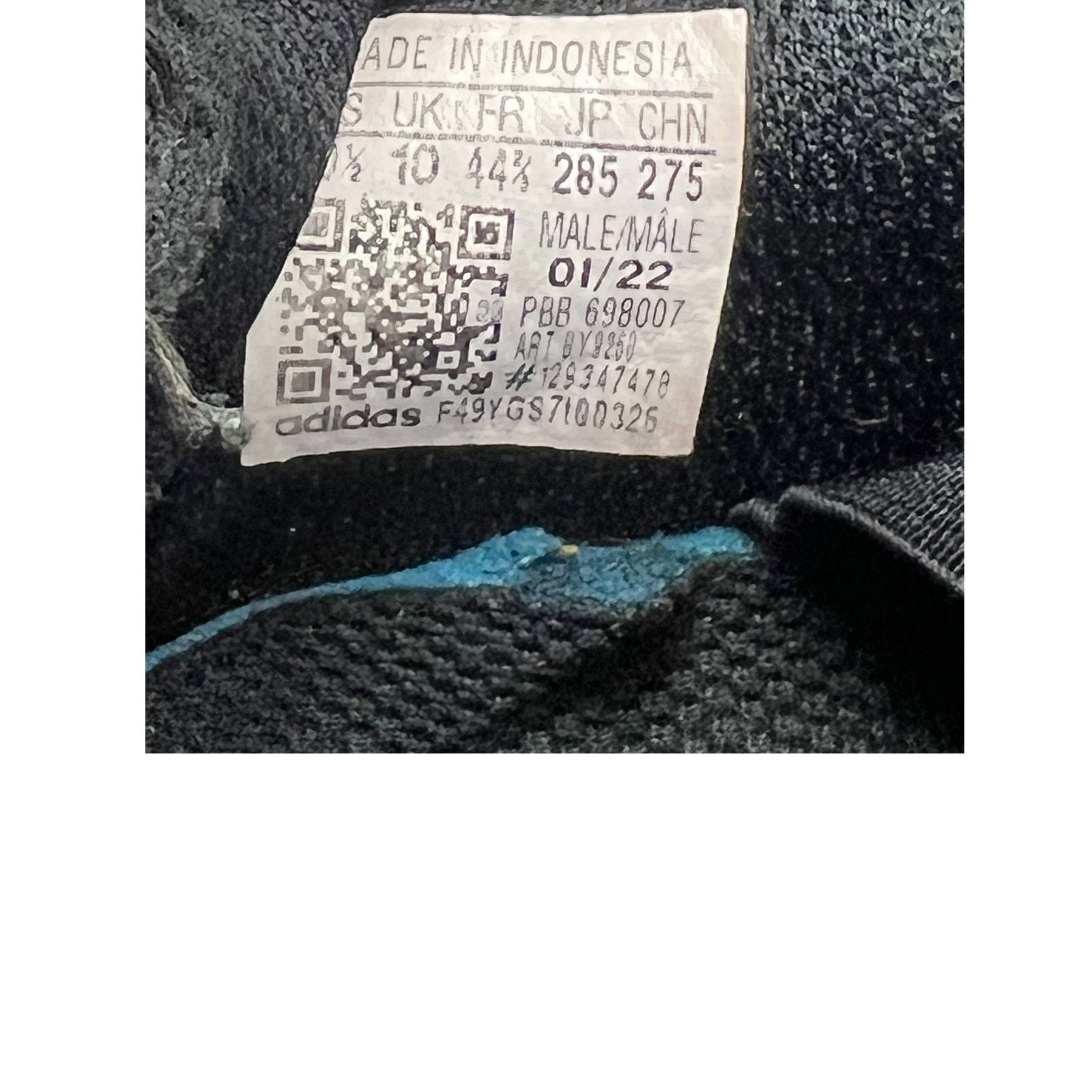 Adidas Adidas X_PLR Triple Black Mens 10.5 Size US 10.5 / EU 43-44 - 7 Thumbnail