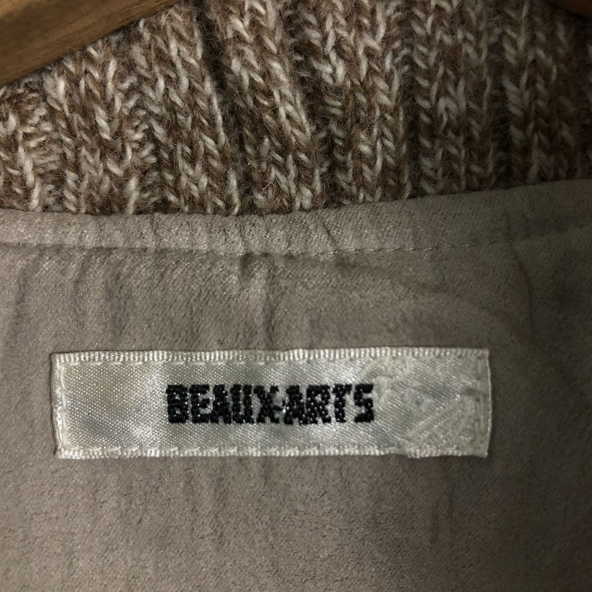 Japanese Brand 🔥Beaux-Arts Quilted Jacket Mink Fur Collar Size US L / EU 52-54 / 3 - 13 Thumbnail