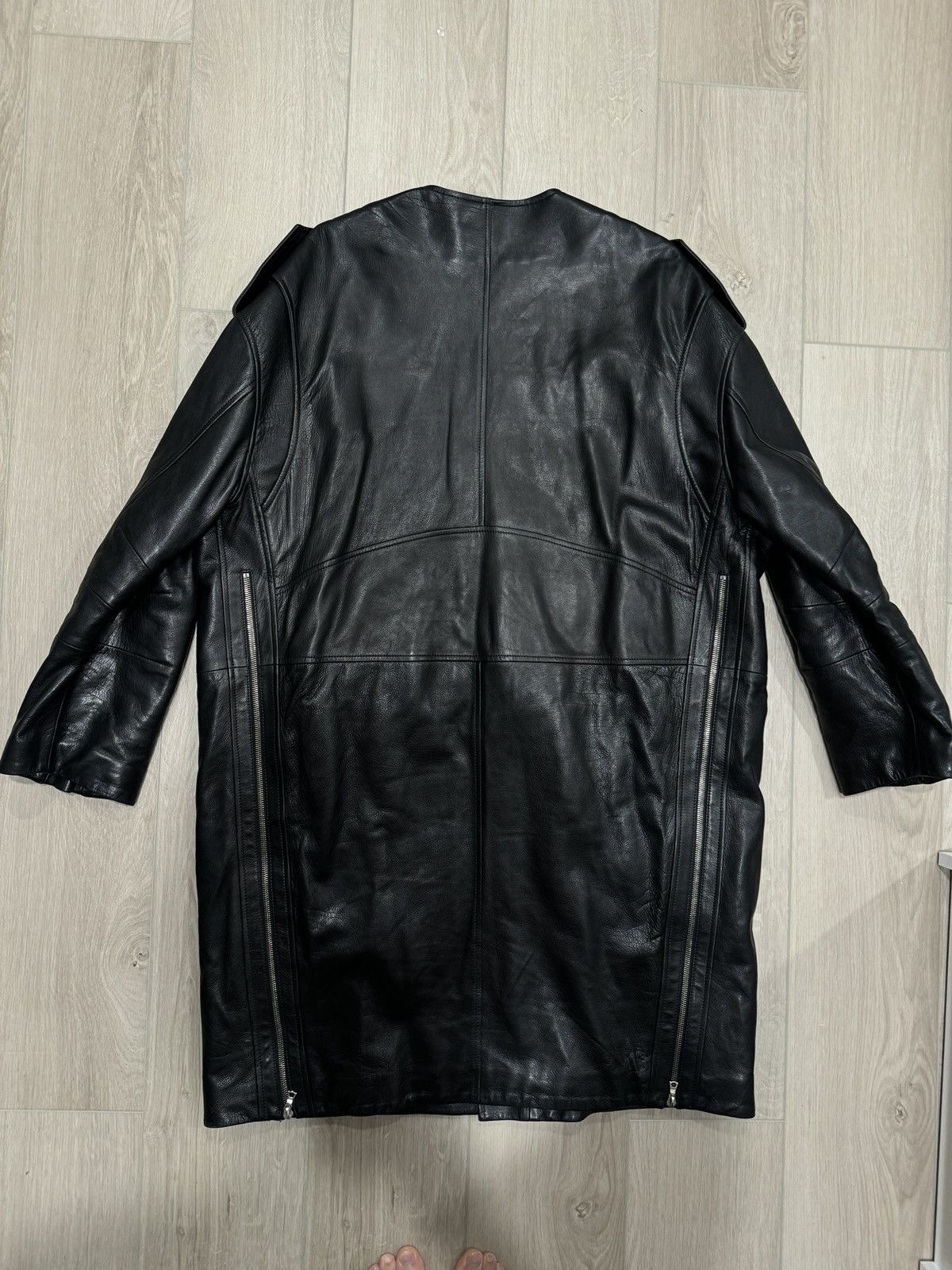 Amiri Amiri Leather Coat Size S / US 4 / IT 40 - 9 Thumbnail