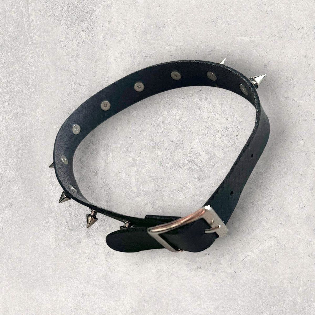 Other Spikes PU Leather Choker Size ONE SIZE - 4 Thumbnail
