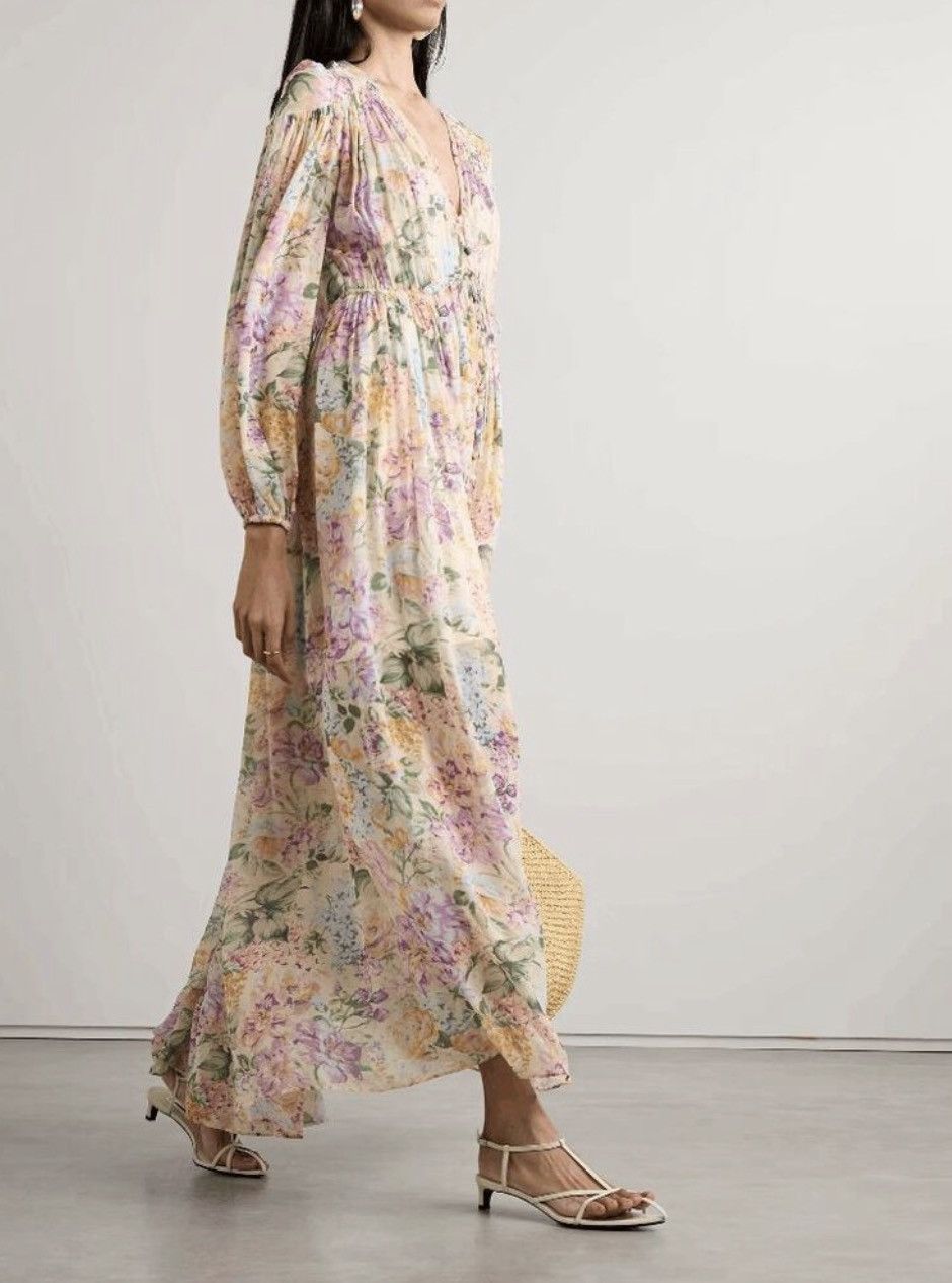Zimmermann Zimmermann floral-print silk maxi dress size 0/us size 4 Size S / US 4 / IT 40 - 3 Thumbnail