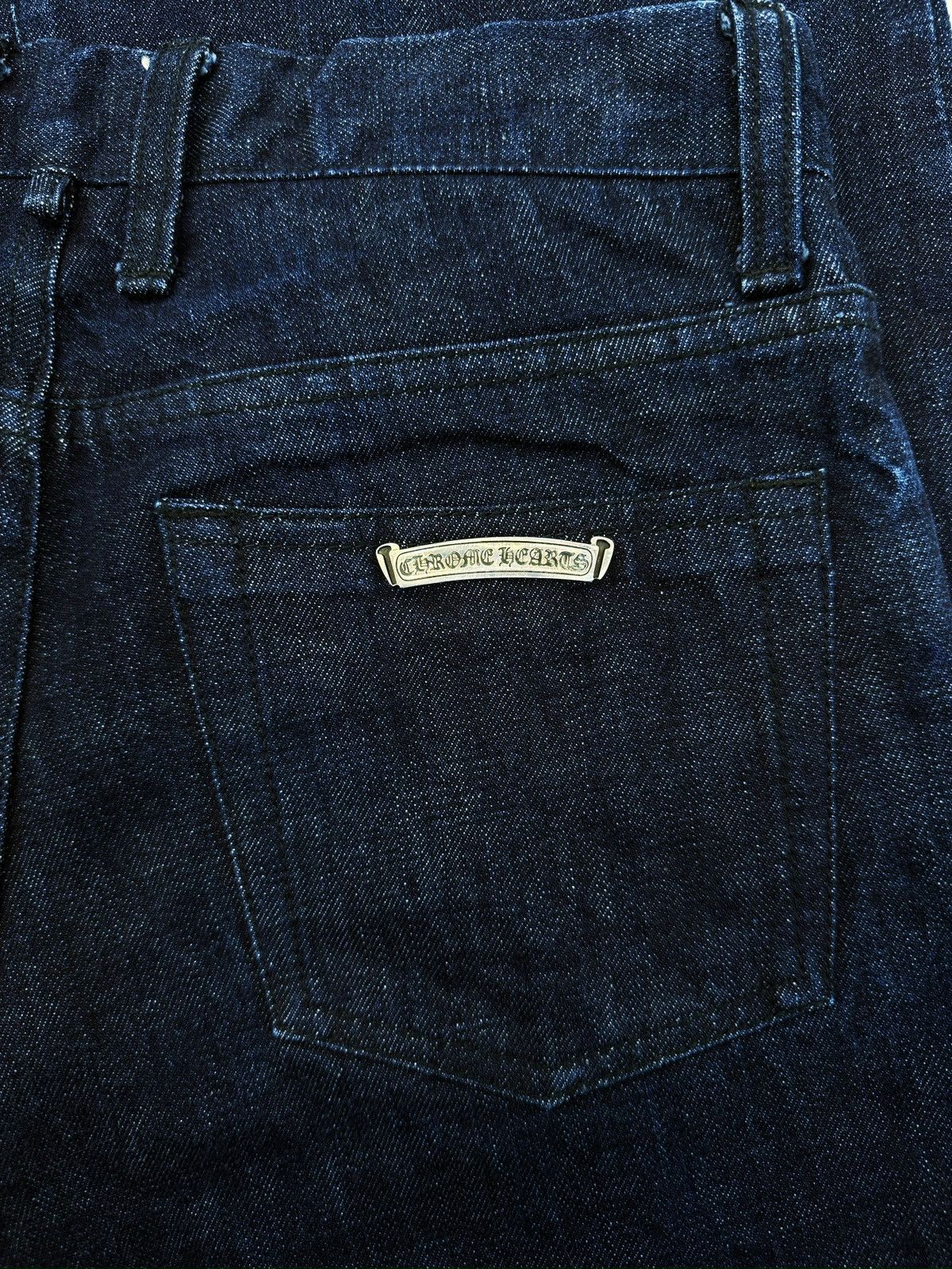 Chrome Hearts Chrome Hearts RICHARD STARK PERSONAL Flared 19 Cross Patch Dark Blue Jeans Size US 31 - 7 Thumbnail