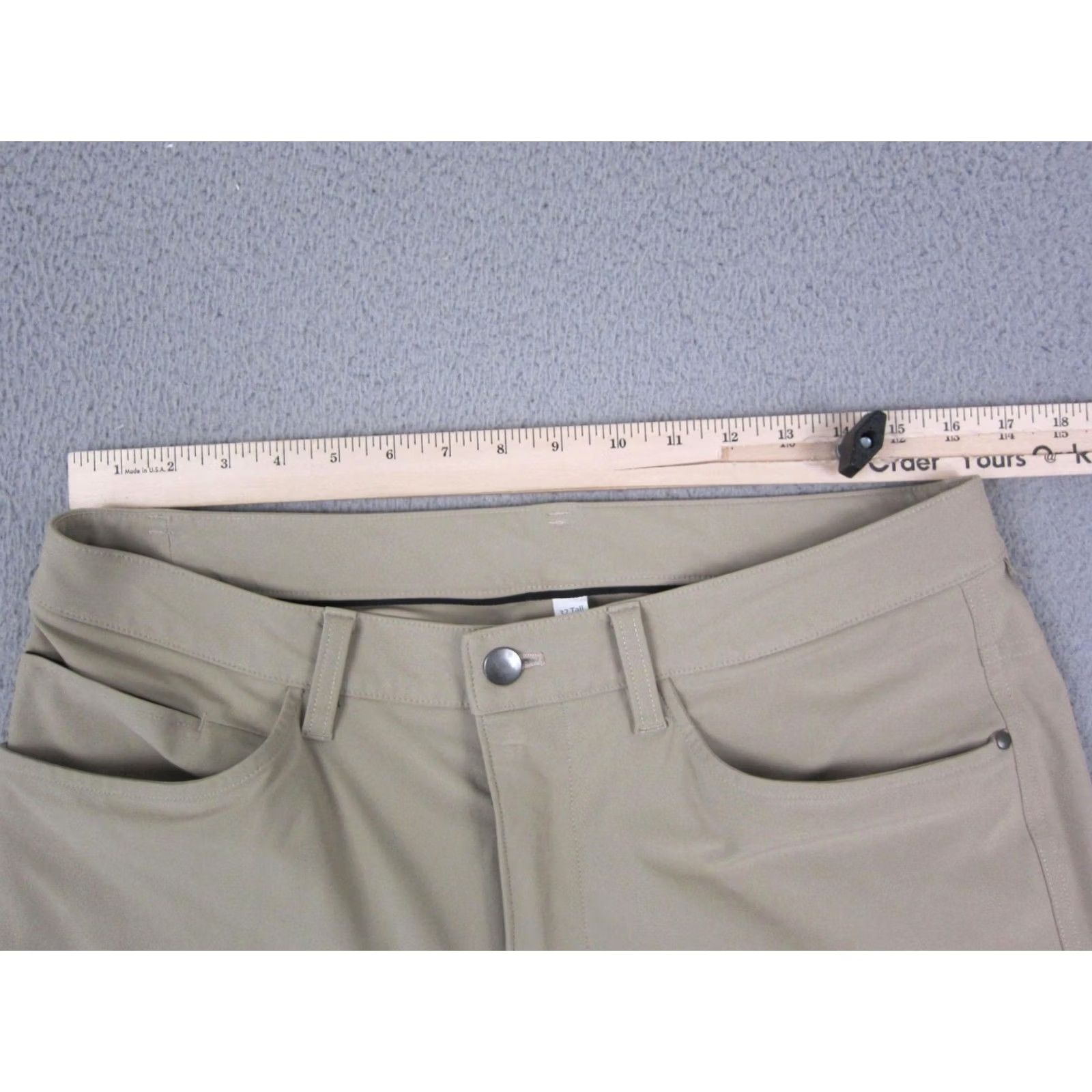 Lululemon Lululemon Pants Mens 32 Tall Brown Straight Performance Chino Commission Golf Size US 32 / EU 48 - 7 Thumbnail