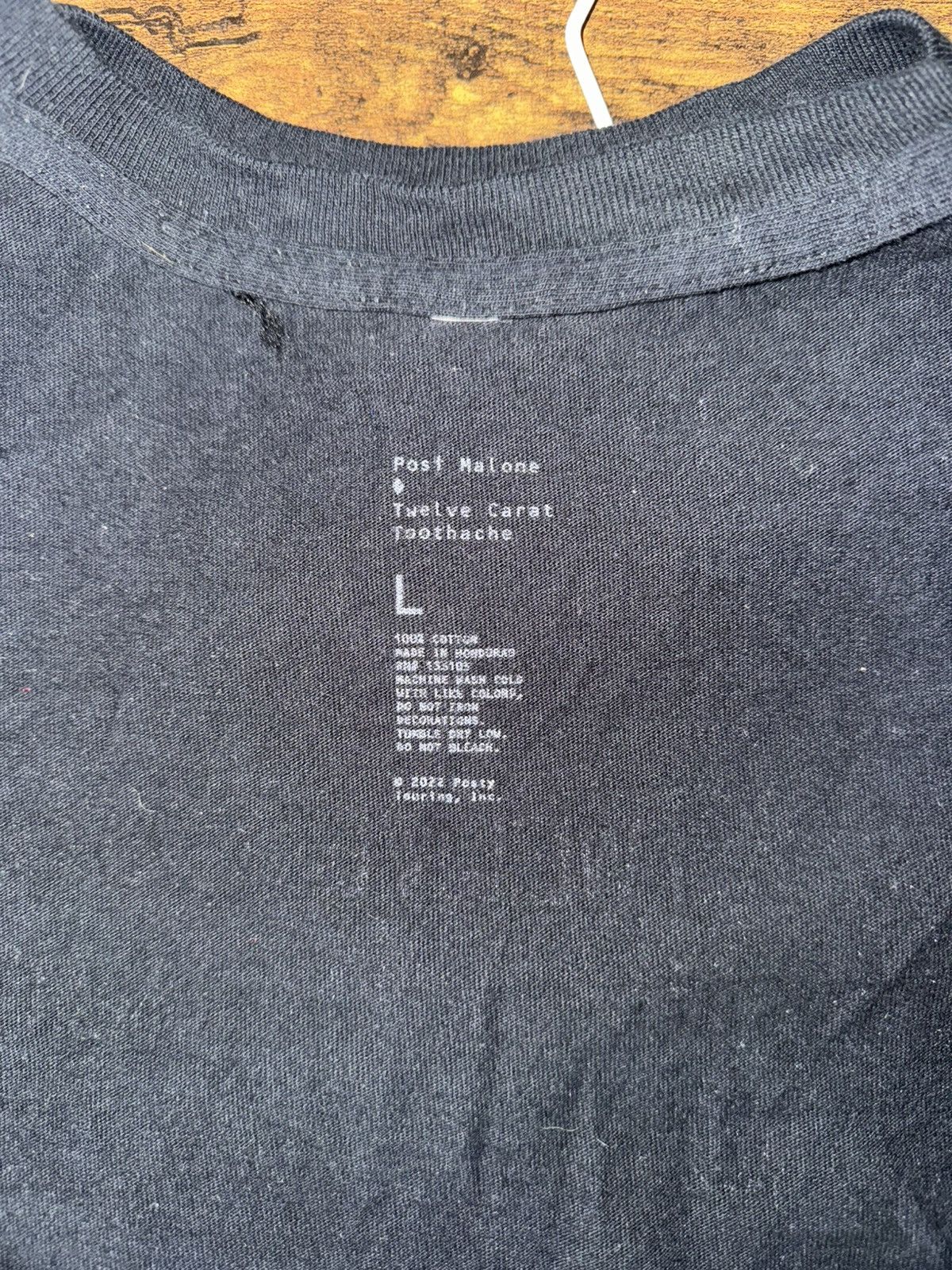 Rap Tees Post Malone Boston Tour Tee Size US L / EU 52-54 / 3 - 2 Thumbnail