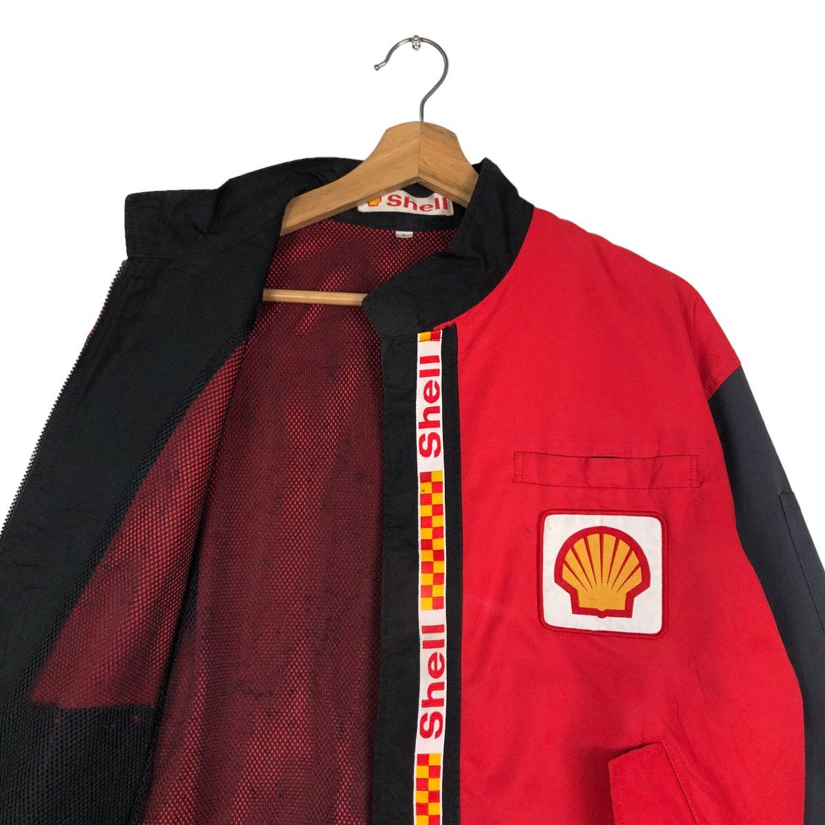 Japanese Brand 🔥Vintage Bomber Jacket Shell Racing Formula 1 Racing Size US L / EU 52-54 / 3 - 12 Thumbnail