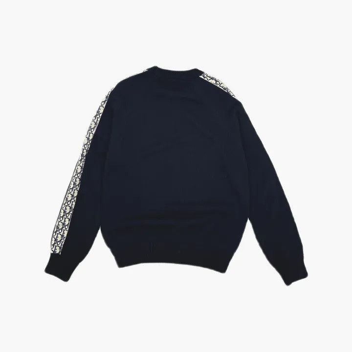 Dior Dior Dior Navy Blue Pullover Sweater with Logo 0079-2507 Size US M / EU 48-50 / 2 - 3 Thumbnail