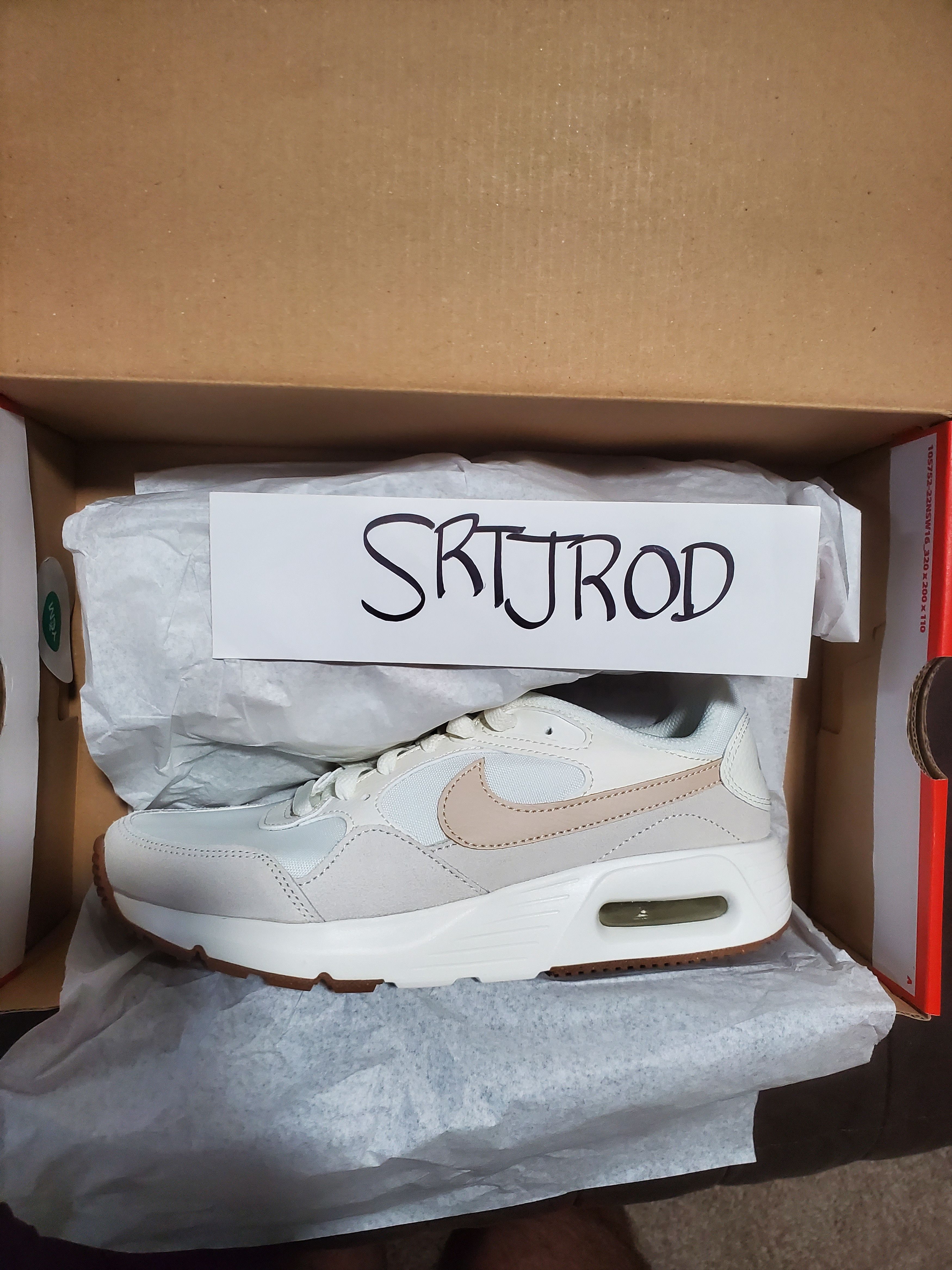 Nike Nike Wmns Air Max SC "Sail Sandrift" Size US 7.5 / IT 37.5 - 1 Thumbnail