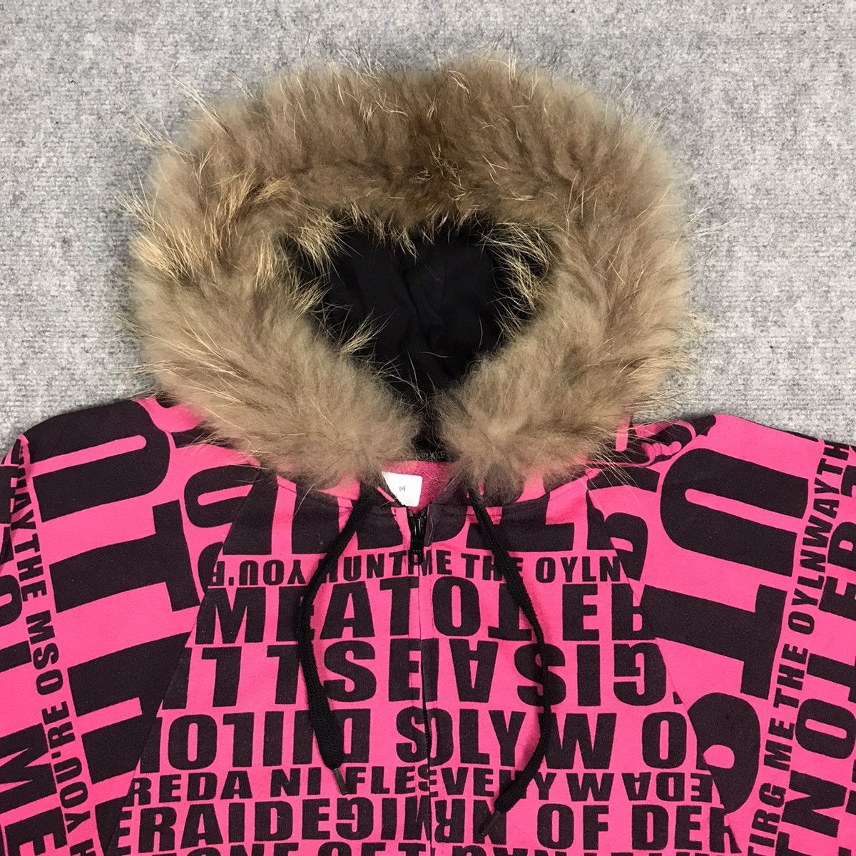 Hysteric Glamour × If Six Was Nine × Le Grande Bleu (L.G.B.) JAPANERS CORNFLAKE FULL DESIGN STYLE PUNK FUR HOODIES JACKET Size US L / EU 52-54 / 3 - 2 Thumbnail