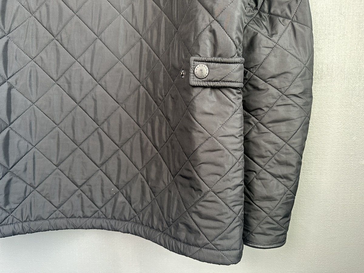Barbour Men’s BARBOUR Powell Quilted Black Field Jacket Insulated Size US L / EU 52-54 / 3 - 11 Thumbnail