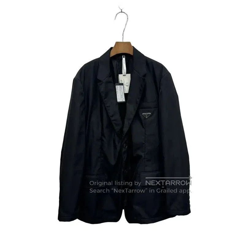Prada Prada Black Men's Outerwear Blazer. Size US M / EU 48-50 / 2 - 2 Thumbnail
