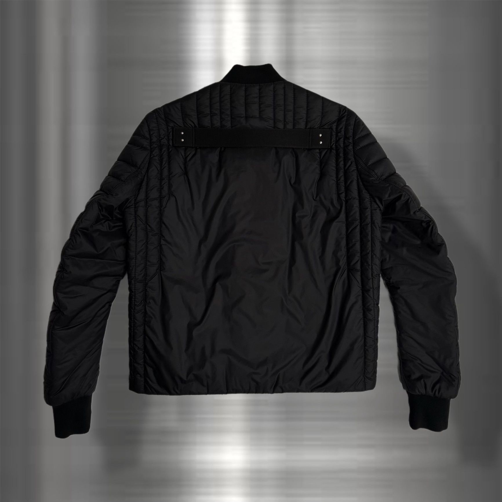 Moncler × Rick Owens Rick Owens X Moncler Quilted Shell Down Bomber Jacket Size US S / EU 44-46 / 1 - 3 Thumbnail