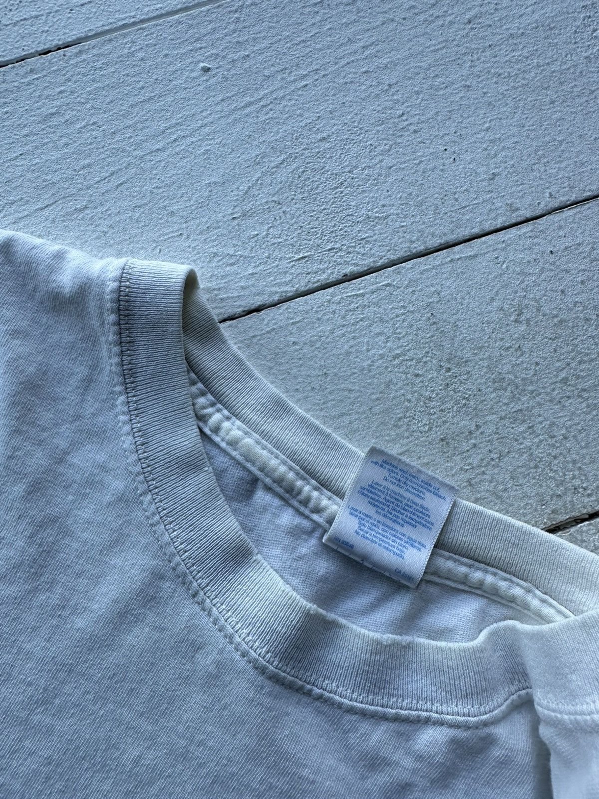 🚨LEONARDO DA VINCI BIG LOGO VINTAGE TEE WHITE