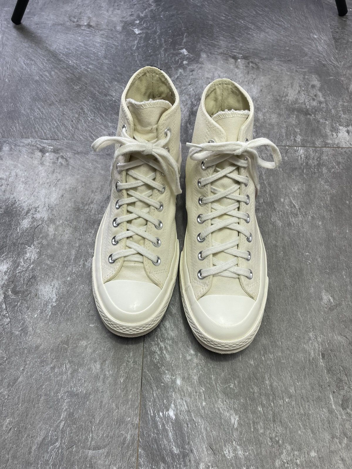 Comme des Garcons PLAY × Converse Comme Des Garçons x Converse High Top CDG Sneakers Shoes Size US 7.5 / EU 40-41 - 4 Thumbnail