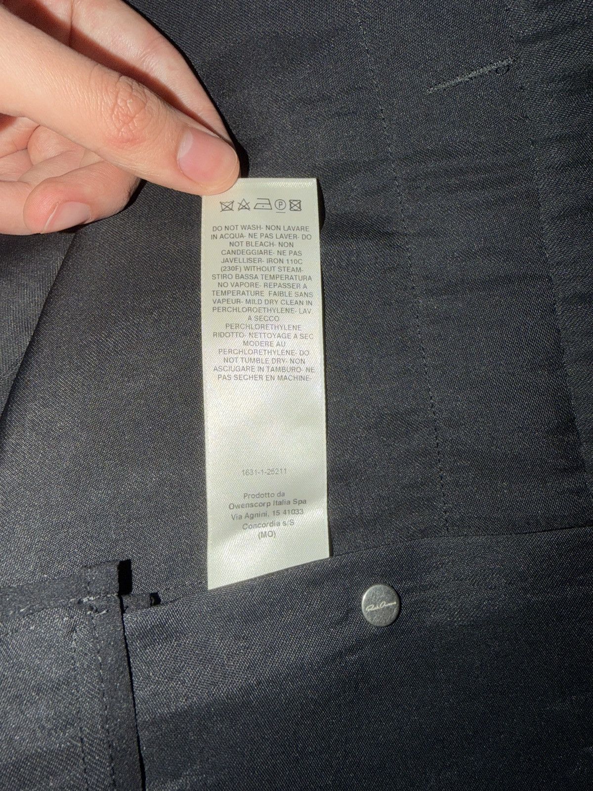 Rick Owens RARE RICK OWENS SILK COAT Size US M / EU 48-50 / 2 - 3 Thumbnail