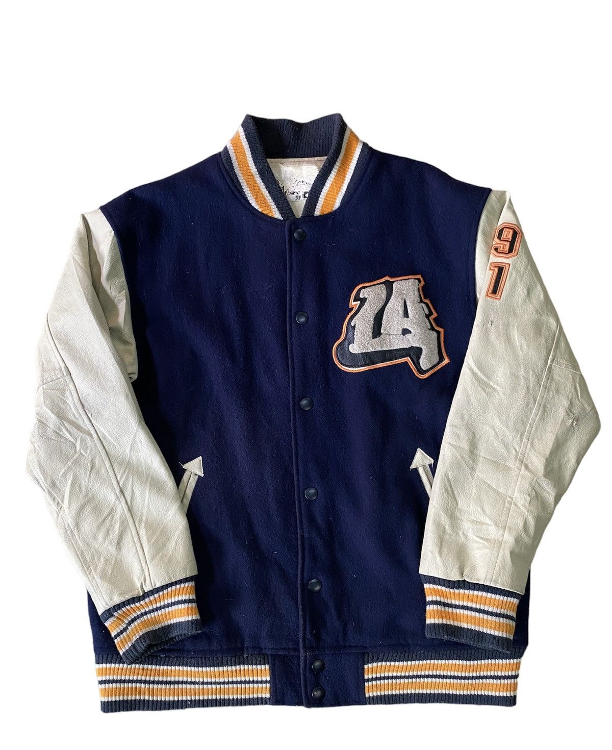 🔥Vtg 90s Conart From The Planet Of Dope Shit Varsity Jacket
