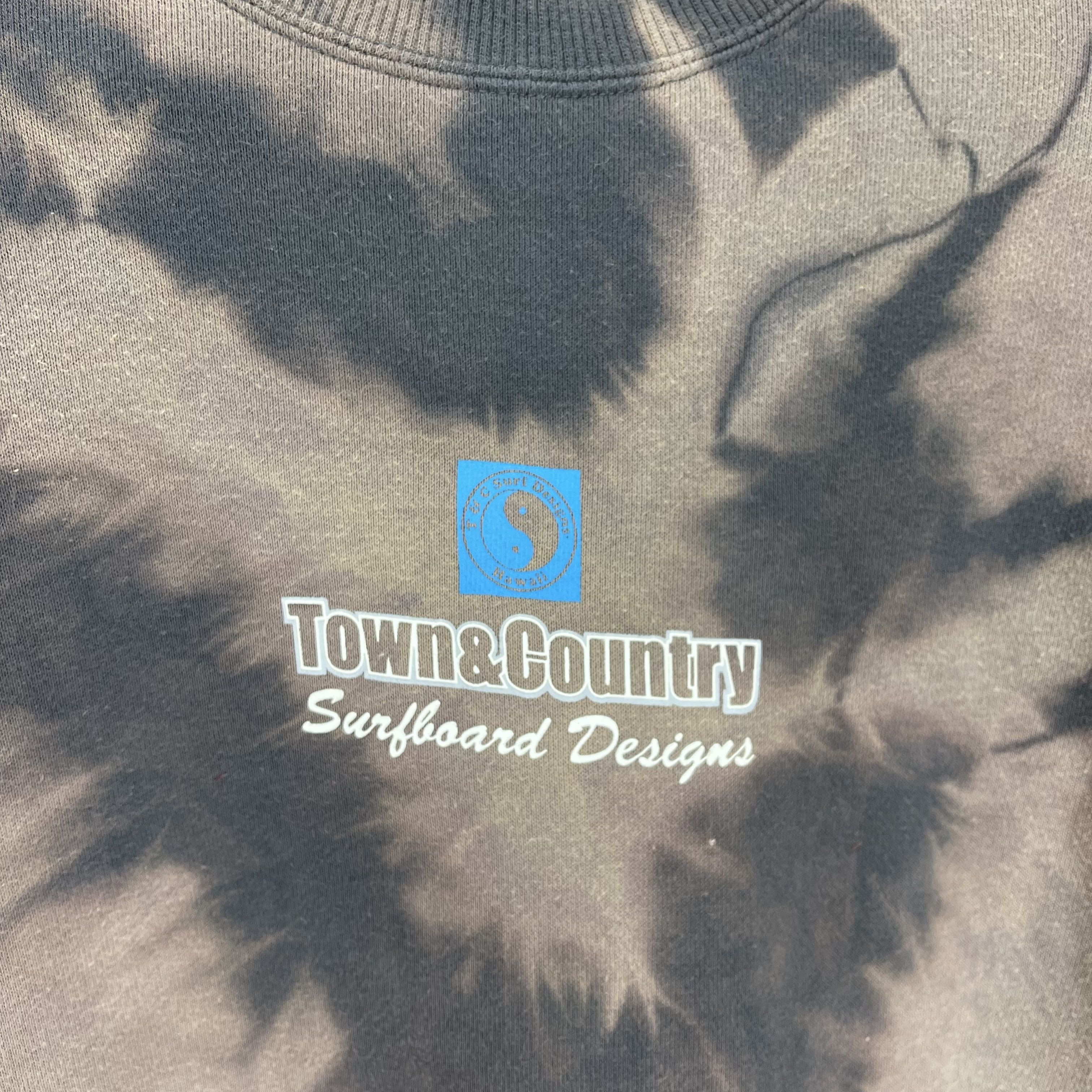 Other T & C SURF DESIGNS Custom Crop Sweatshirt Acid Wash #1273/AR Size M / US 6-8 / IT 42-44 - 5 Thumbnail