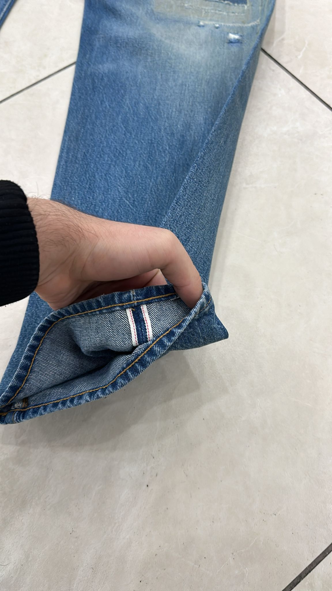 Levi's Vintage Clothing LVC Levi's Vintage Clothing 1955 501XX BigE Selvedge Jeans Size US 38 / EU 54 - 7 Thumbnail
