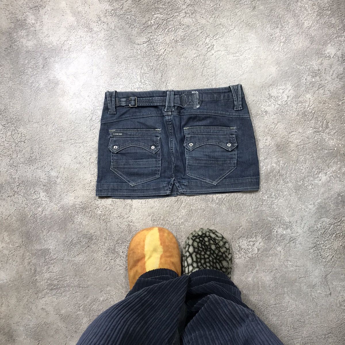 G-Star vintage mini skirt g-star japan denim streetwear style Y2K Size 30" / US 8 / IT 44 - 5 Thumbnail