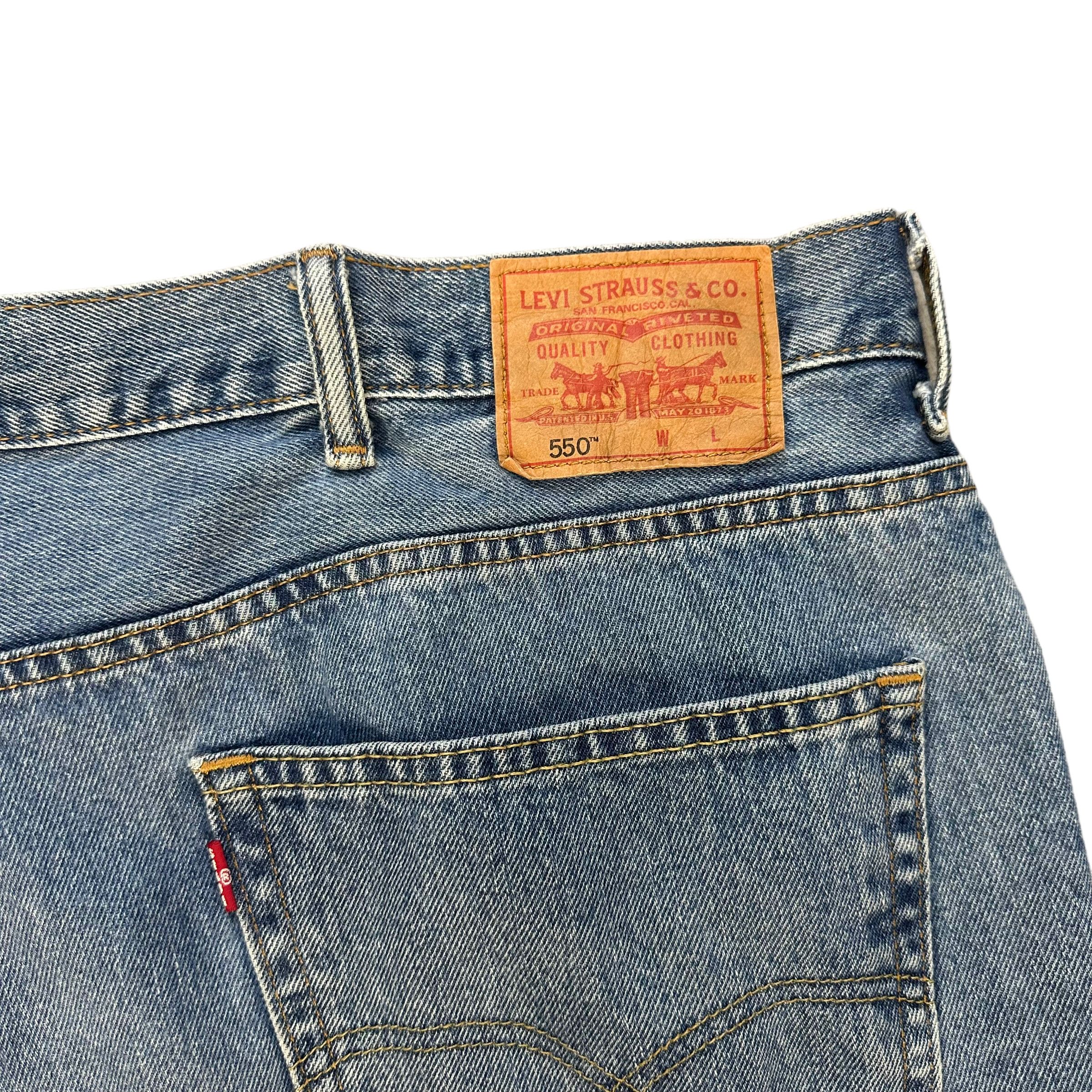 Levi's LEVIS 550 WASHED DENIM PANT SIZE 50X30 #8515-012 Size US 44 / EU 60 - 14 Thumbnail