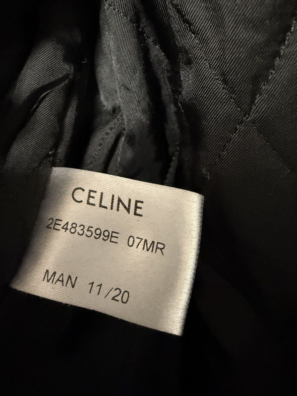 Celine × Hedi Slimane UNRELEASED - SS20 Calf Leather Vest Size US S / EU 44-46 / 1 - 11 Thumbnail