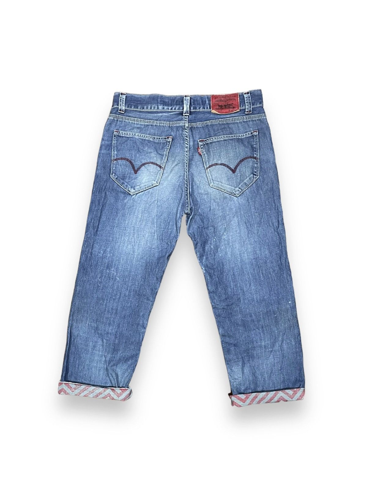 VINTAGE LEVI'S DENIM 523 STRAIGHT RED PATCH SPECIAL EDITION