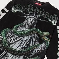 Godspeed Godspeed 'Top 5 Slizzy BOOM' Black Wash LS Tee Size US S / EU 44-46 / 1 - 2 Thumbnail