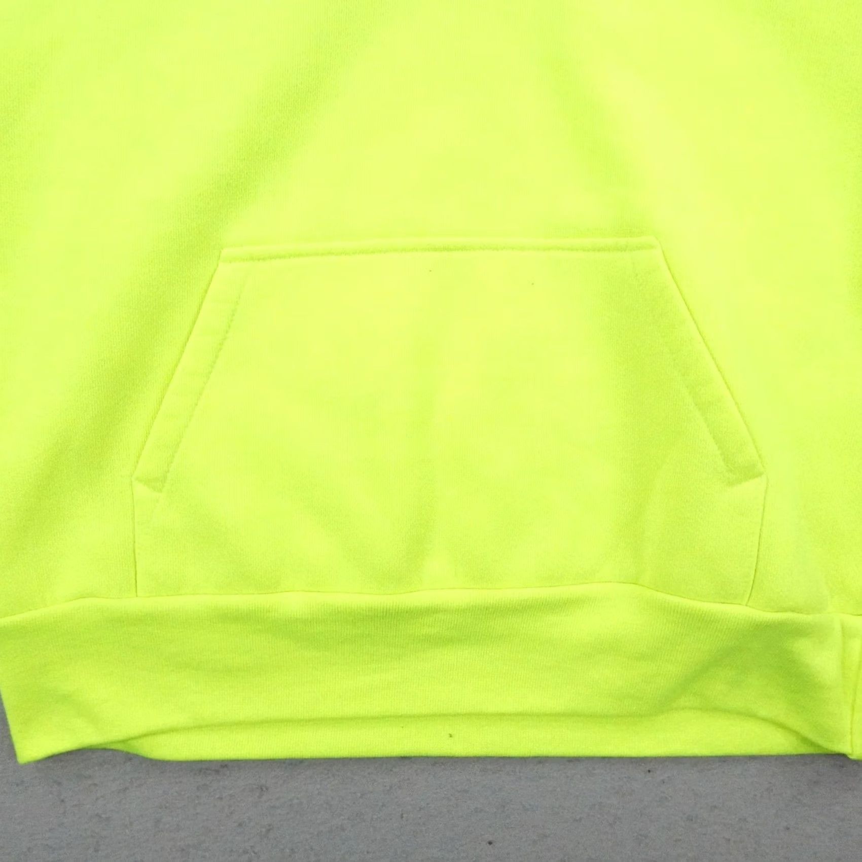 Vintage VINTAGE Camber Hoodie Mens Medium Neon Green Hi Vis Thermal Lined Sweatshirt USA Size US M / EU 48-50 / 2 - 3 Thumbnail