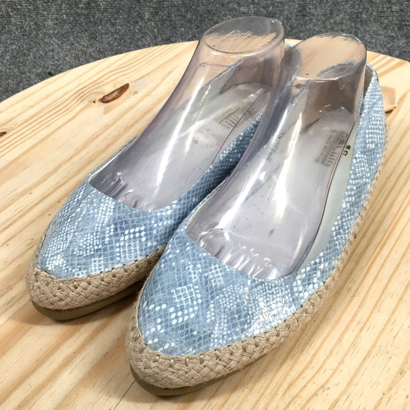 Vintage Cliffs by White Mountain Sandals Women Slips On Casual Flat Blue 11 M Size US 11 / IT 41 - 3 Thumbnail
