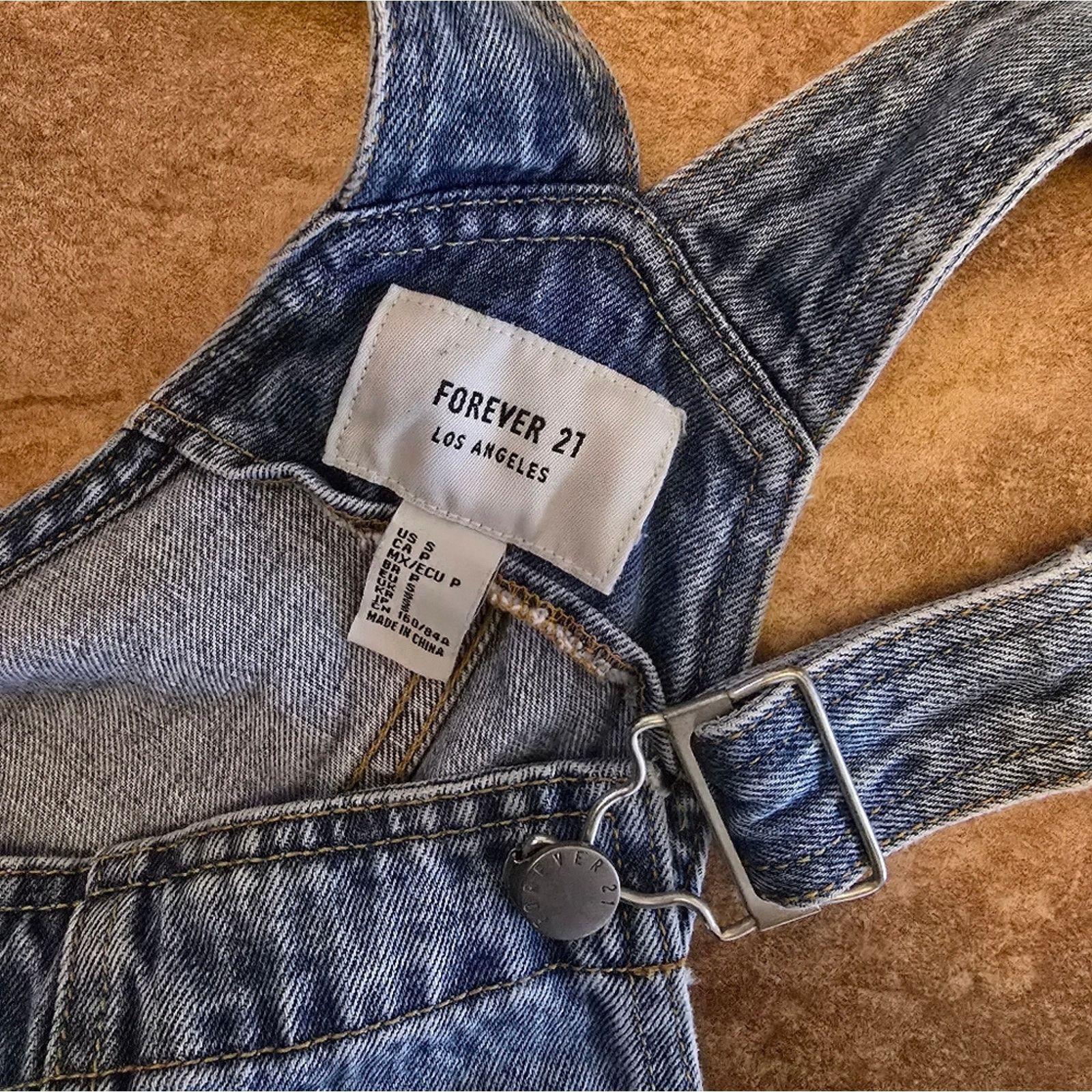 Forever 21 Denim | F21 | Pocket Detailed Overall Mini Size 26" / US 2 / IT 38 - 3 Thumbnail