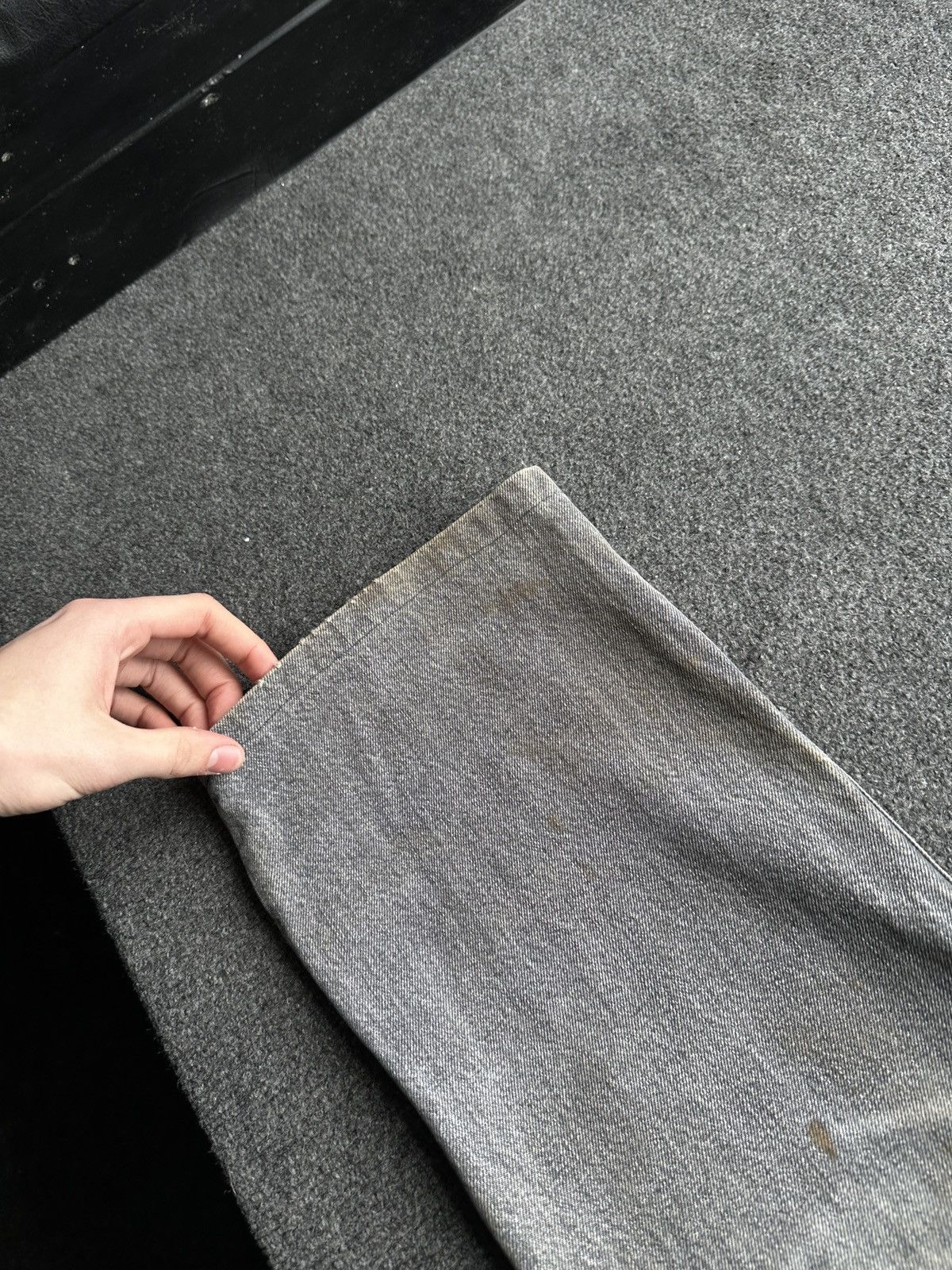 Levi's 🚨 VNTG LEVI’S 507 DISSTRESSED GRAY PAINTED WASHED Size US 29 - 15 Thumbnail