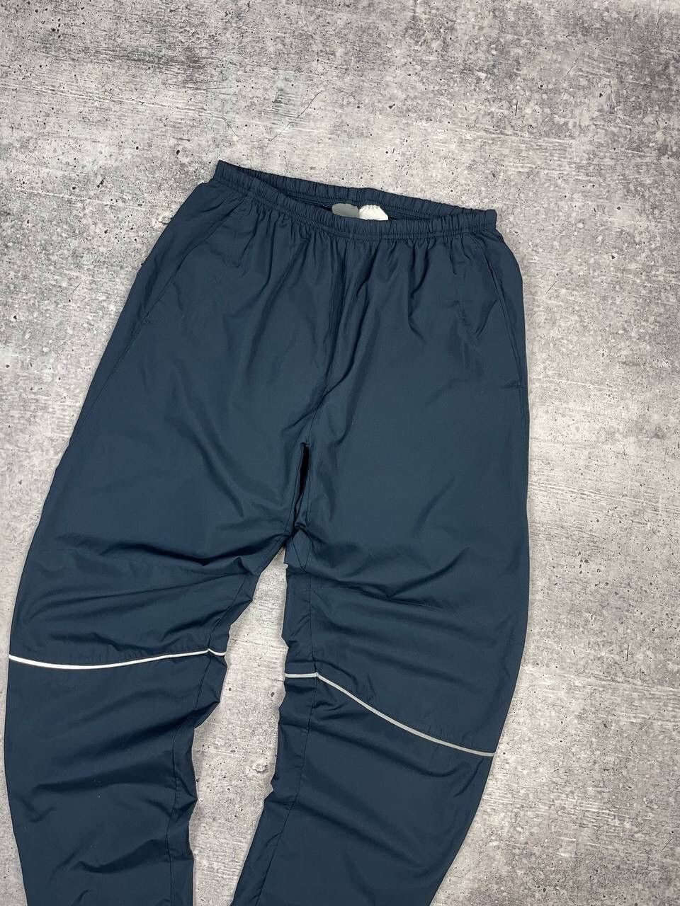 Nike Vintage Nike Y2K Style Blue Drill Nylon Reflective Pants Size US 34 / EU 50 - 4 Thumbnail