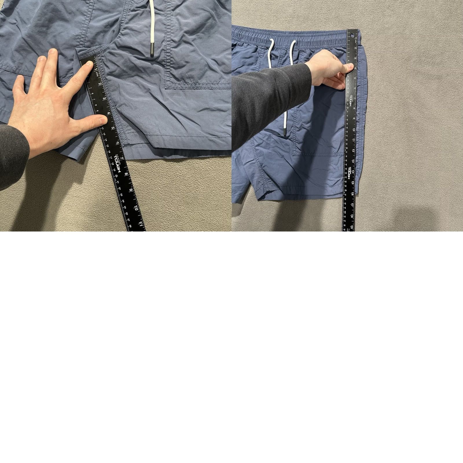 Katin Katin Hybrid Shorts Mens Small Blue Drawstring Unlined Nylon Beach Swim Trunks Size US 29 - 8 Thumbnail