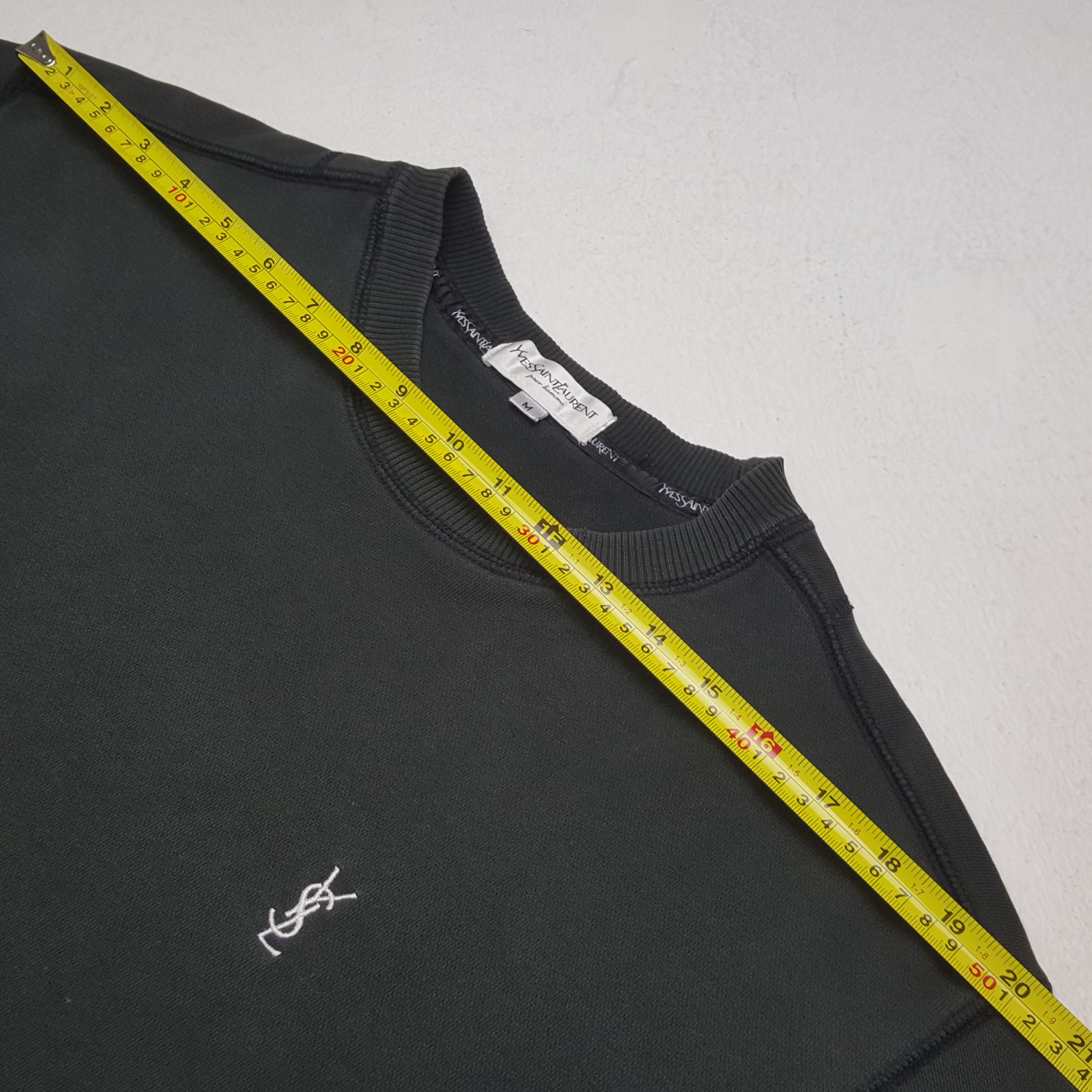 Vintage × Yves Saint Laurent Vintage YVES SAINT LAUREN Italian Fashion Sweatshirt C291N30 Size US M / EU 48-50 / 2 - 5 Thumbnail