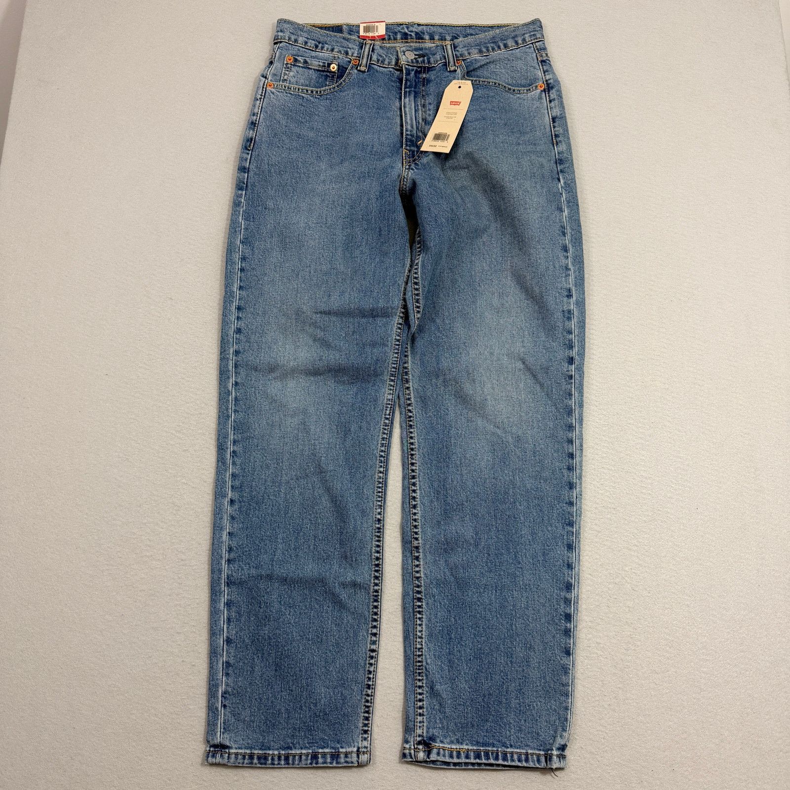 Levi's Levis 550 Relaxed Fit Jeans Men's 34x32 Blue Denim Zip NEW Size US 34 / EU 50 - 1 Thumbnail
