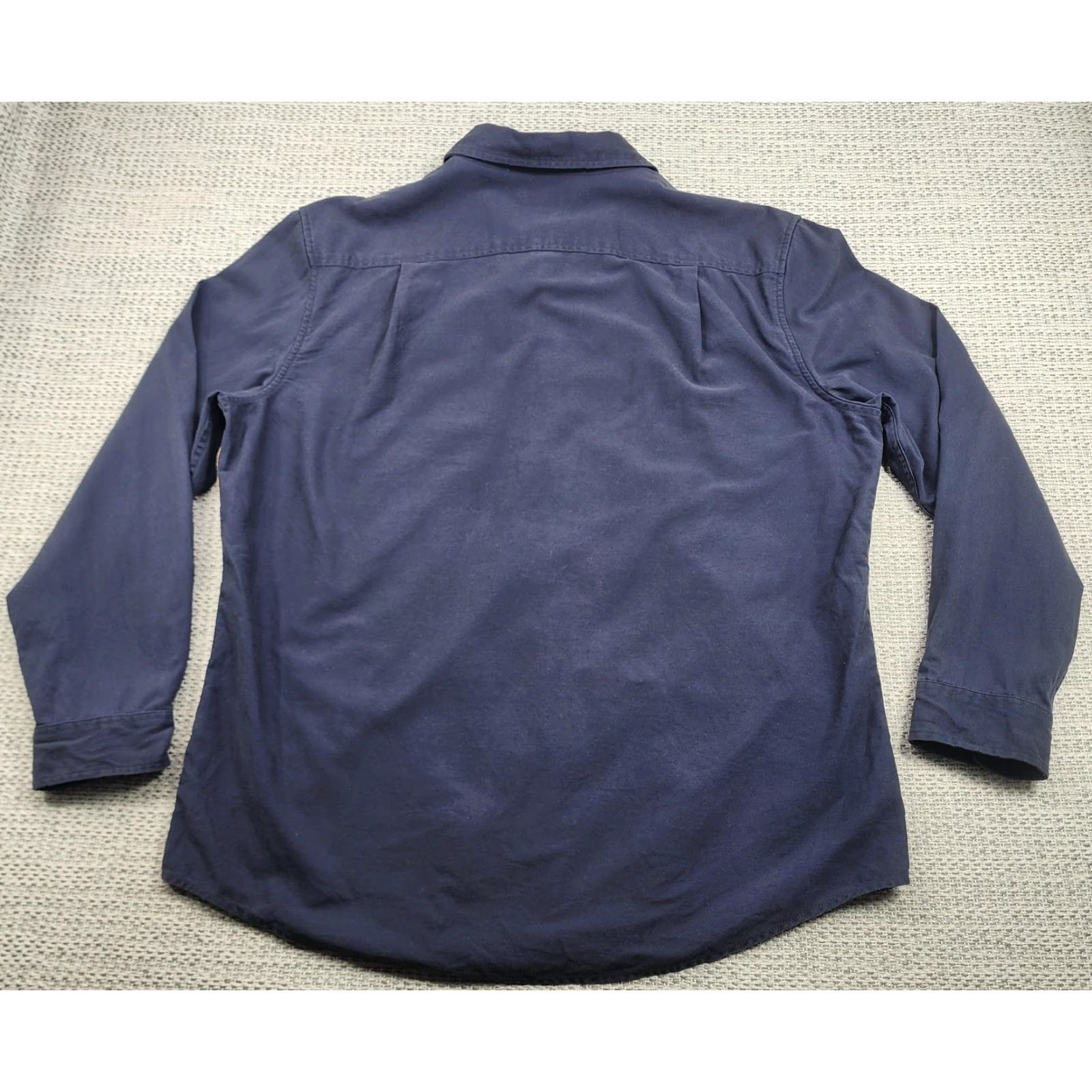 Croft & Barrow VINTAGE? No, but Croft & Barrow Shirt Mens XL Blue Deer Wildlife Scenic Button Up Cotton Outdoor Size US XL / EU 56 / 4 - 7 Thumbnail
