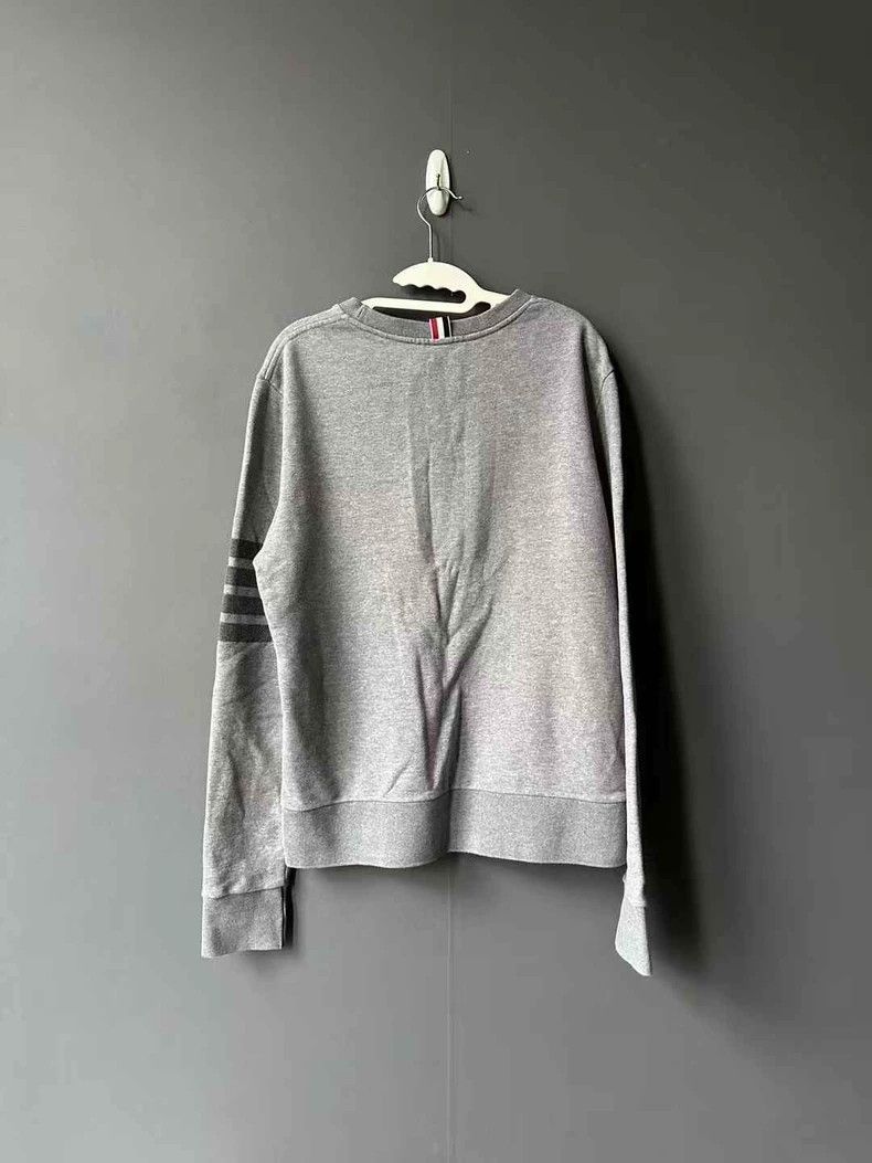 Thom Browne Thom Browne Dark grey hoodie Size US L / EU 52-54 / 3 - 2 Thumbnail