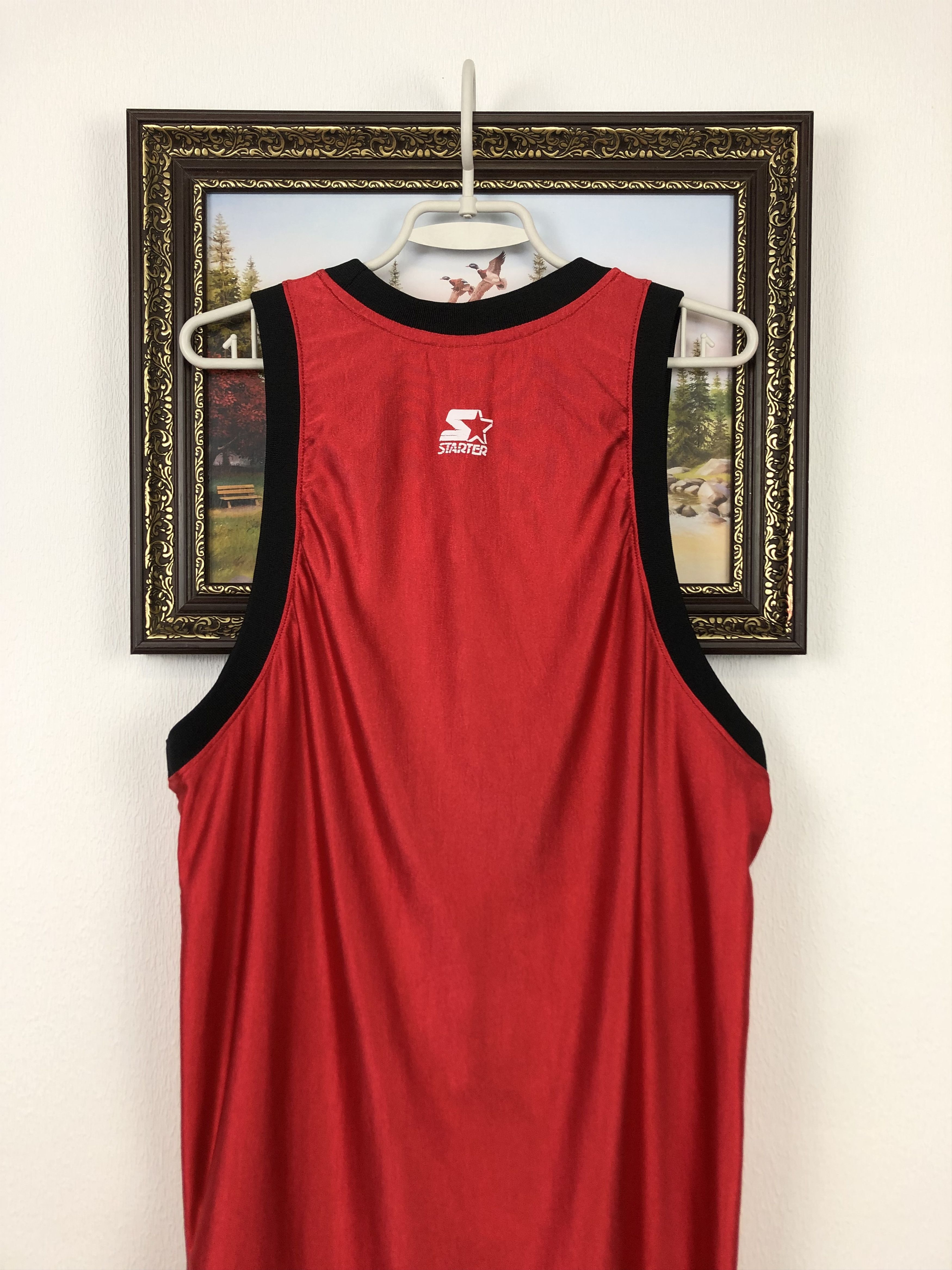Starter Vintage Starter NBA Chicago Bulls Shirt Rare Jersey Hype Size US L / EU 52-54 / 3 - 14 Thumbnail