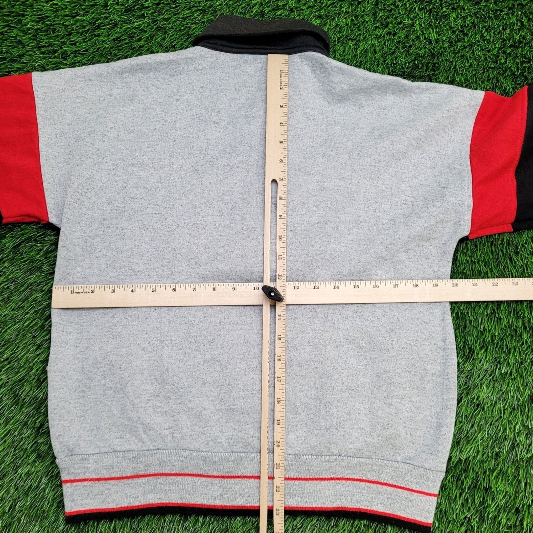McGregor VINTAGE McGregor Jacket Womens M/L 90s Fleece Zip Logo 20x23 Size 3XL / US 20-22 - 4 Thumbnail
