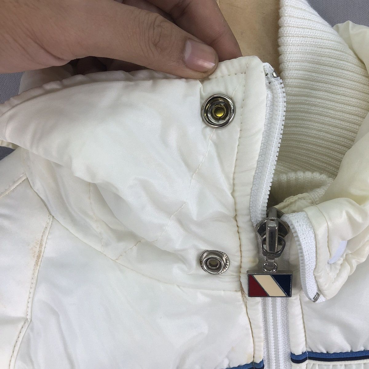 Japanese Brand Vintage 1990s Bob Johnes Sports Padded Puffer Jacket Size US M / EU 48-50 / 2 - 10 Thumbnail