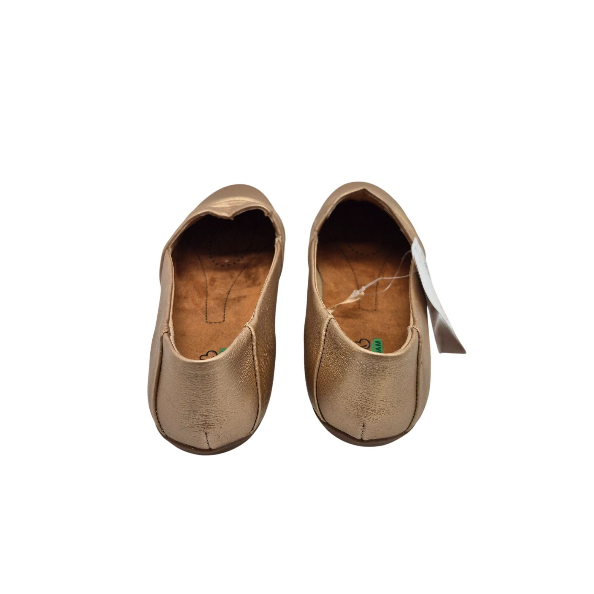 Other Baretraps Piper Metallic Gold Slip-On Flats Shoes Womens 7.5 Size US 7.5 / IT 37.5 - 2 Thumbnail