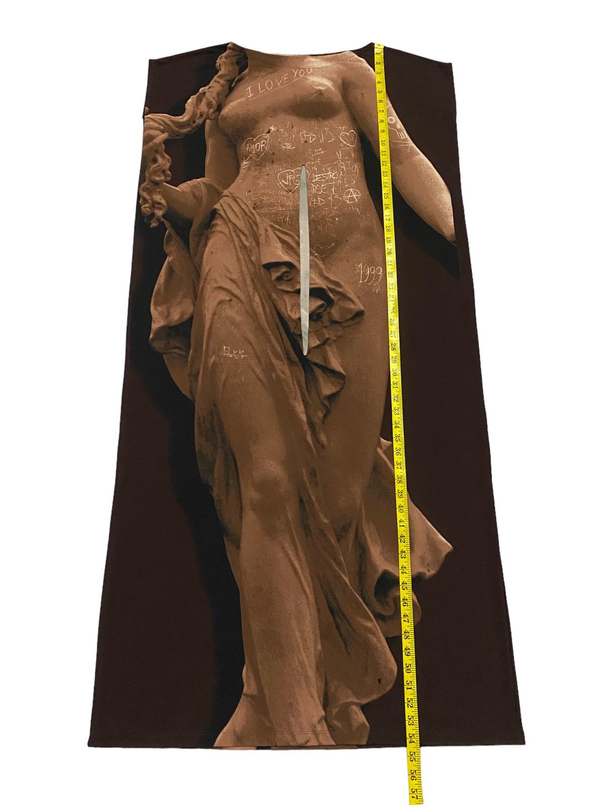 Jean Paul Gaultier Jean Paul Gaultier SS1999 Runway Goddess Trompe L’ocil Dress Size S / US 4 / IT 40 - 14 Thumbnail